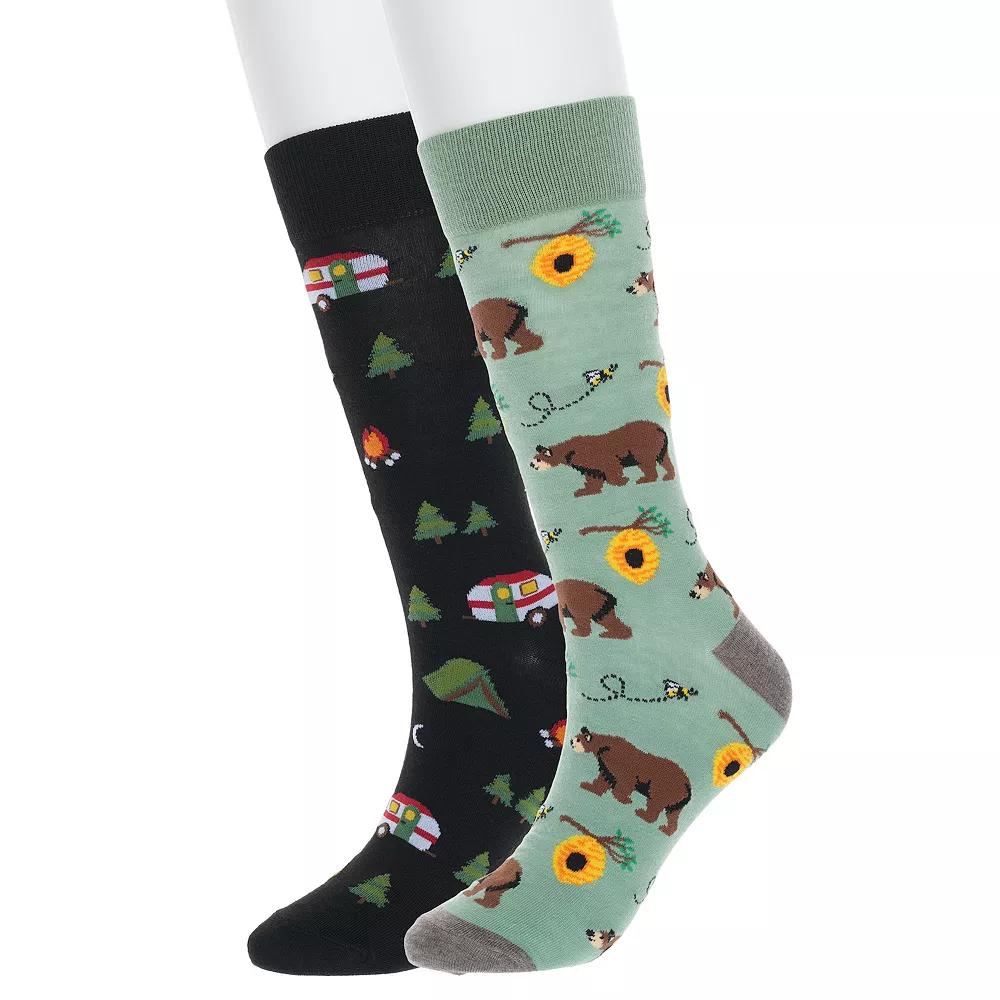 Mens Twisted Toes 2-Pack Novelty Socks Product Image