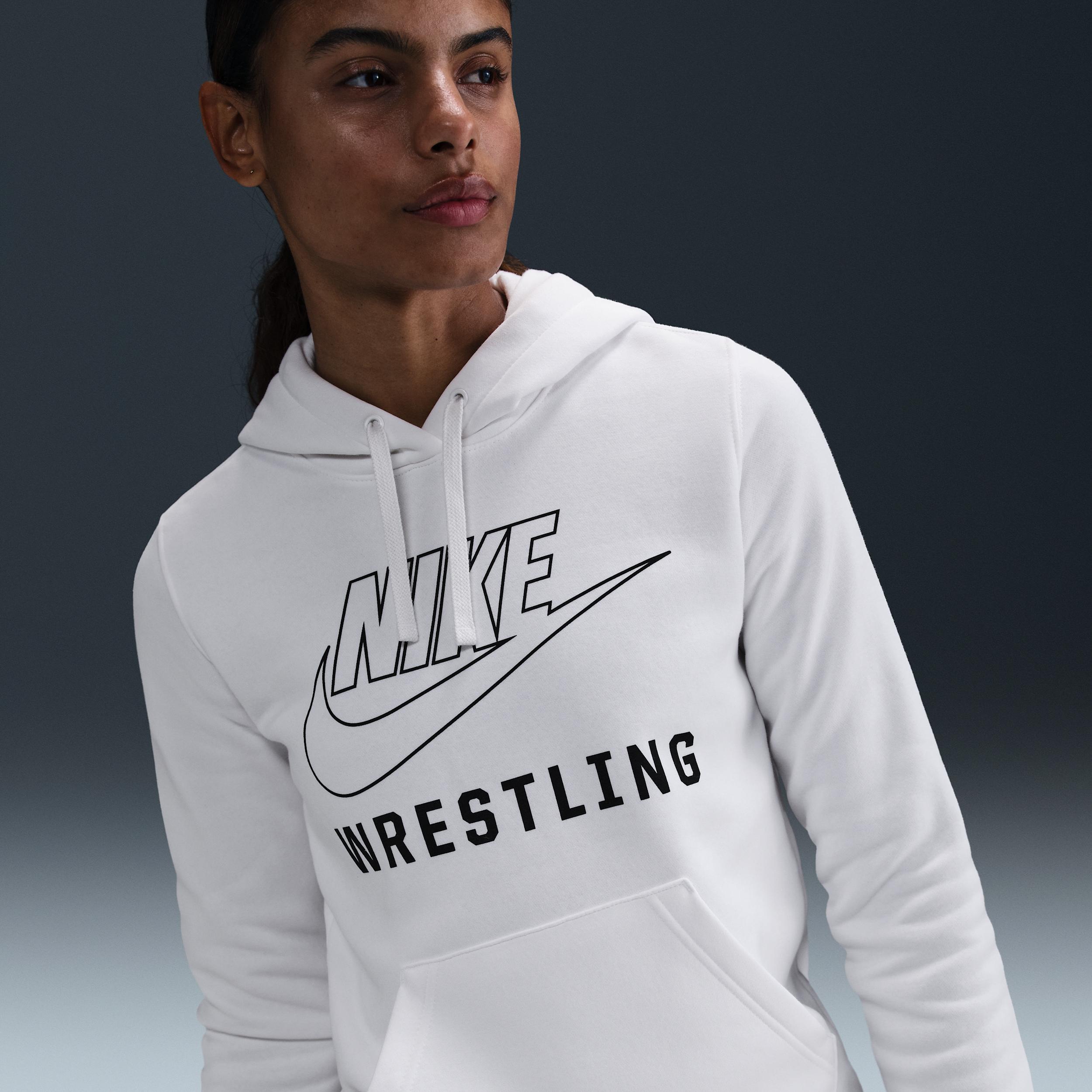 Nike Womens Wrestling Pullover Hoodie | APS471-100 Product Image