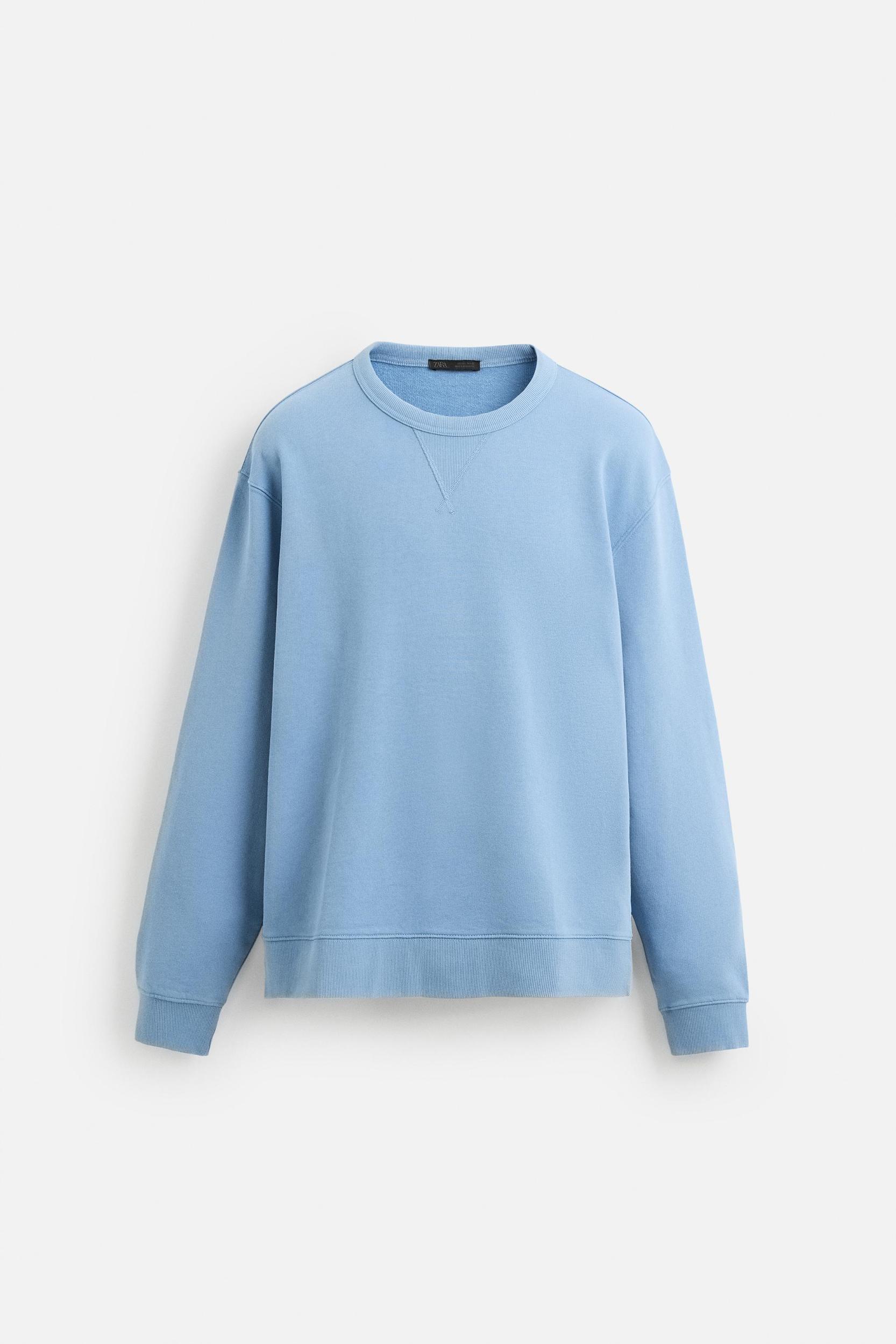 WASHED CREW NECK SWEATSHIRT Product Image