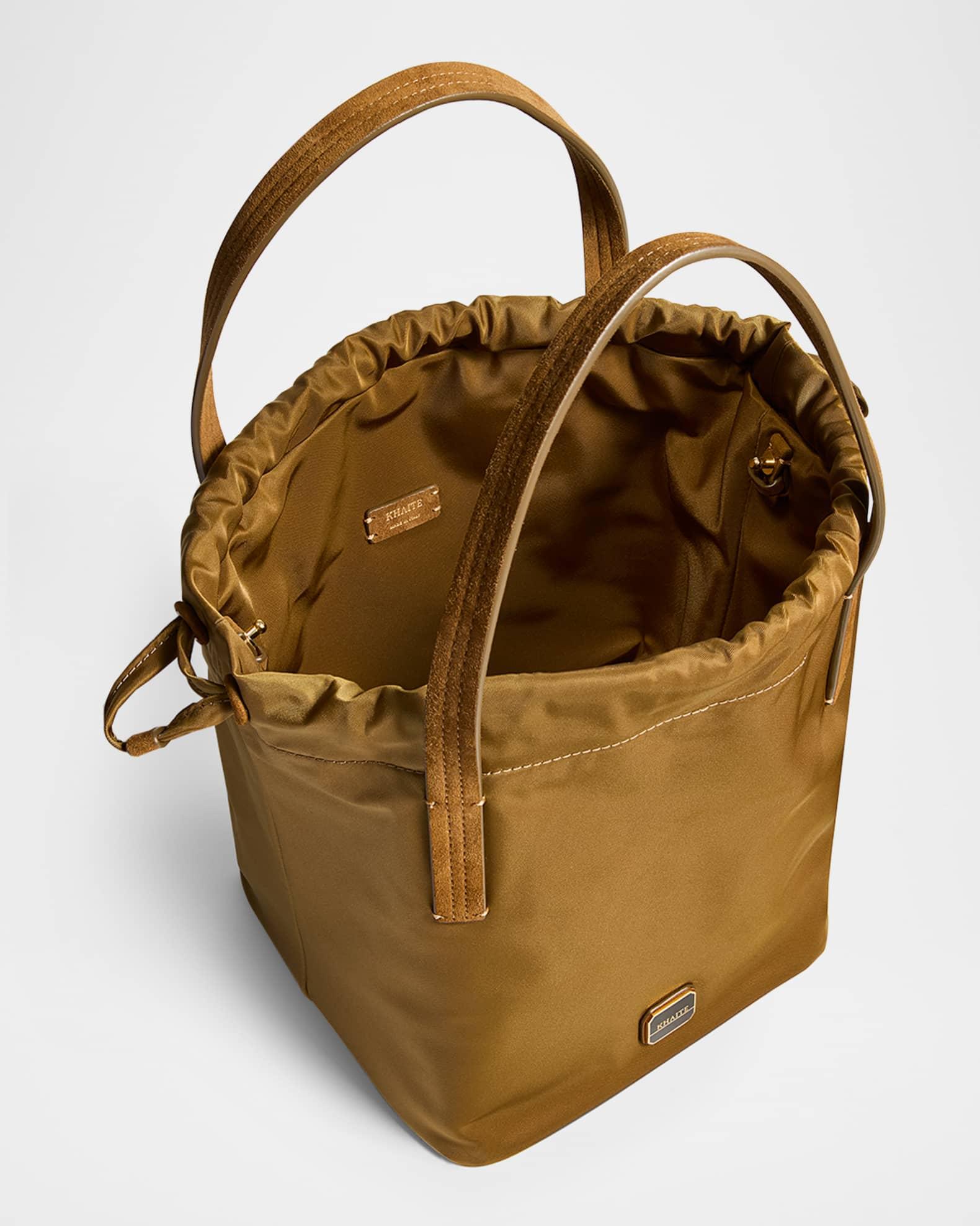 Rory Drawstring Nylon Bucket Bag Product Image