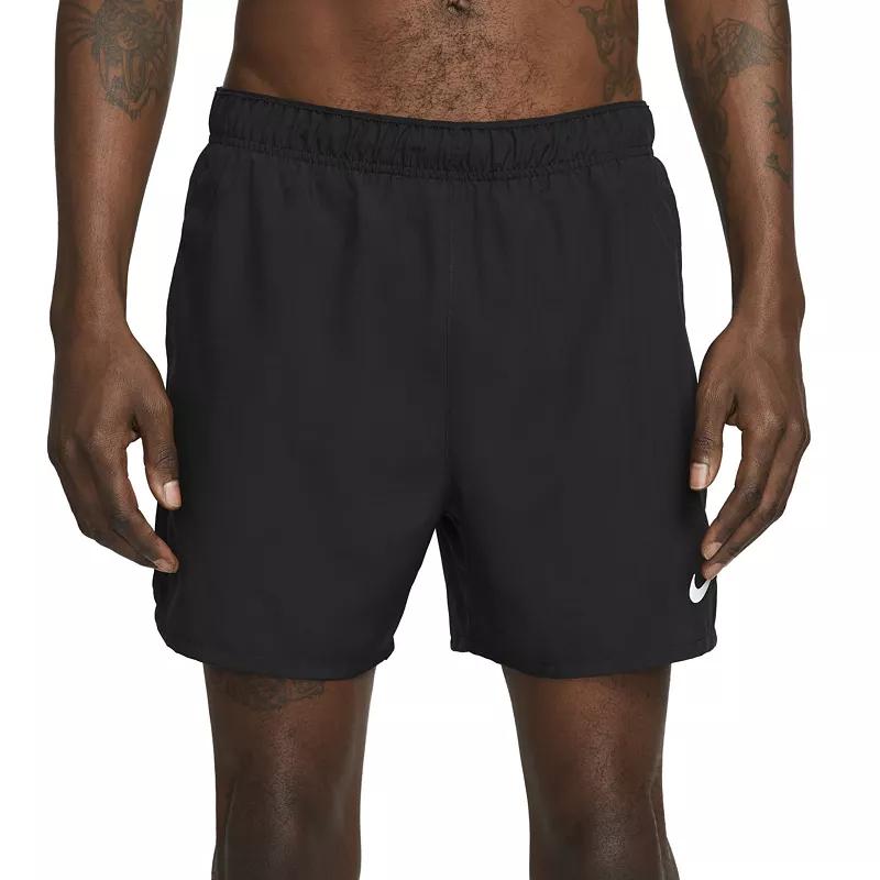Nike Mens Challenger Dri-FIT 5 Brief-Lined Running Shorts | DV9363-010 Product Image
