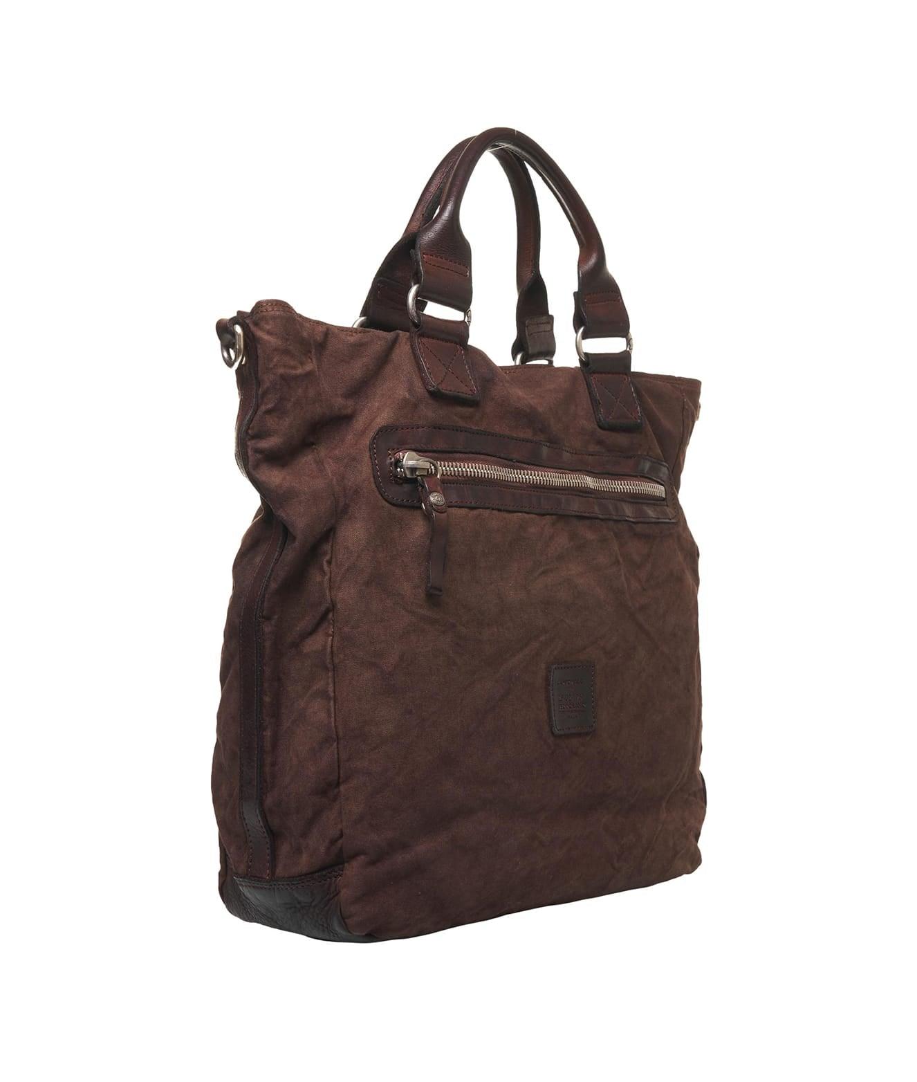 Business bag in canvas and leather Product Image