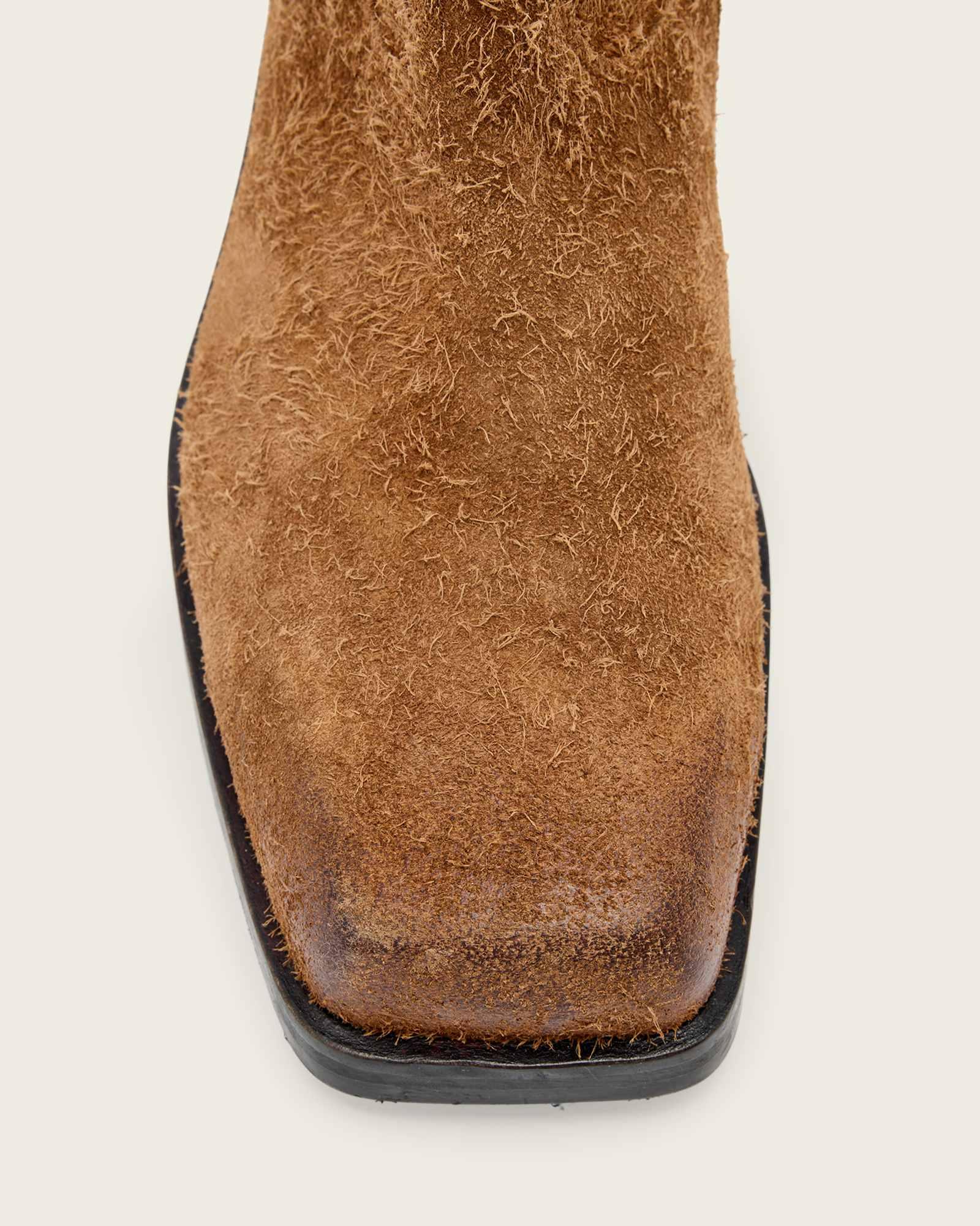 Orla Leather Boots TERRACOTTA BROWN | ALLSAINTS US Product Image