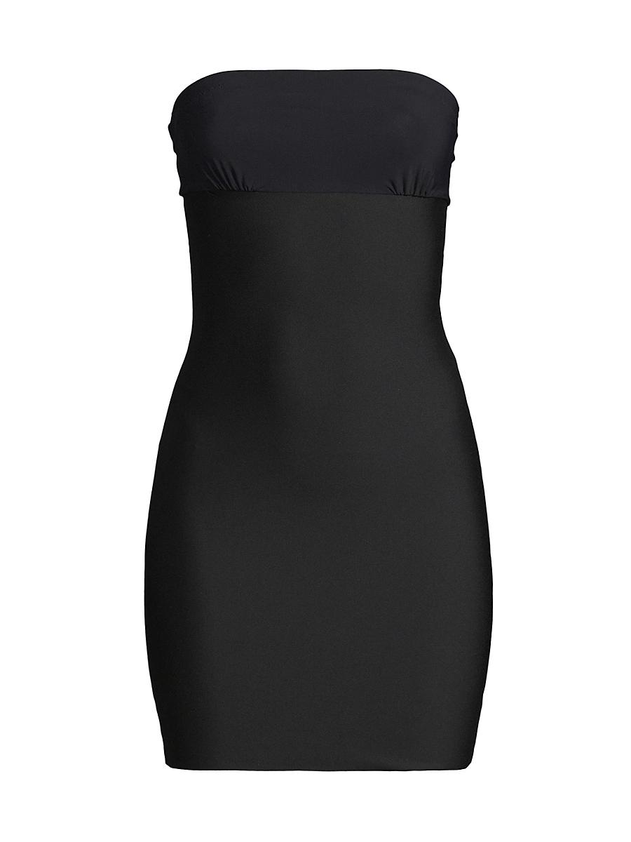 Womens Two-Faced Tech Strapless Slip Dress Product Image