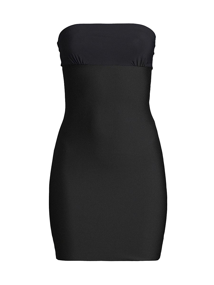 Womens Two-Faced Tech Strapless Slip Dress Product Image