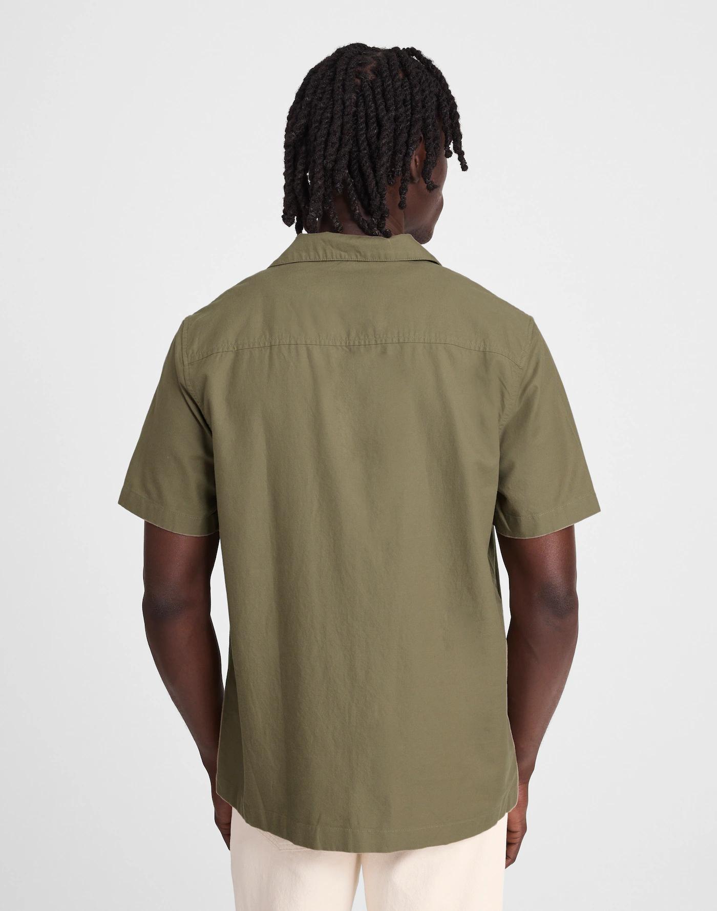 Camp Collar Short-Sleeve Shirt in Everyday Twill Product Image
