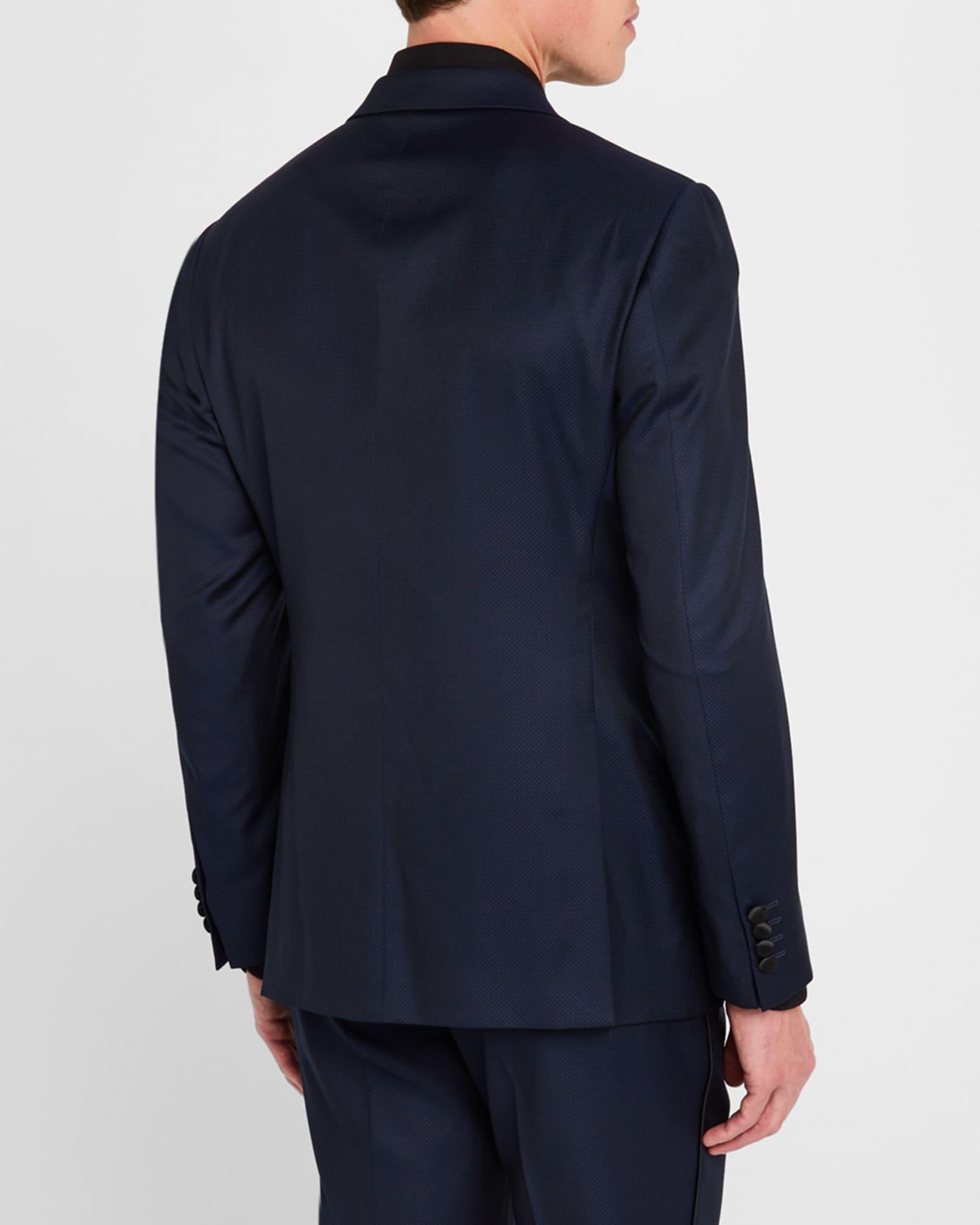 Men's Patterned Wool Peak Tuxedo Product Image