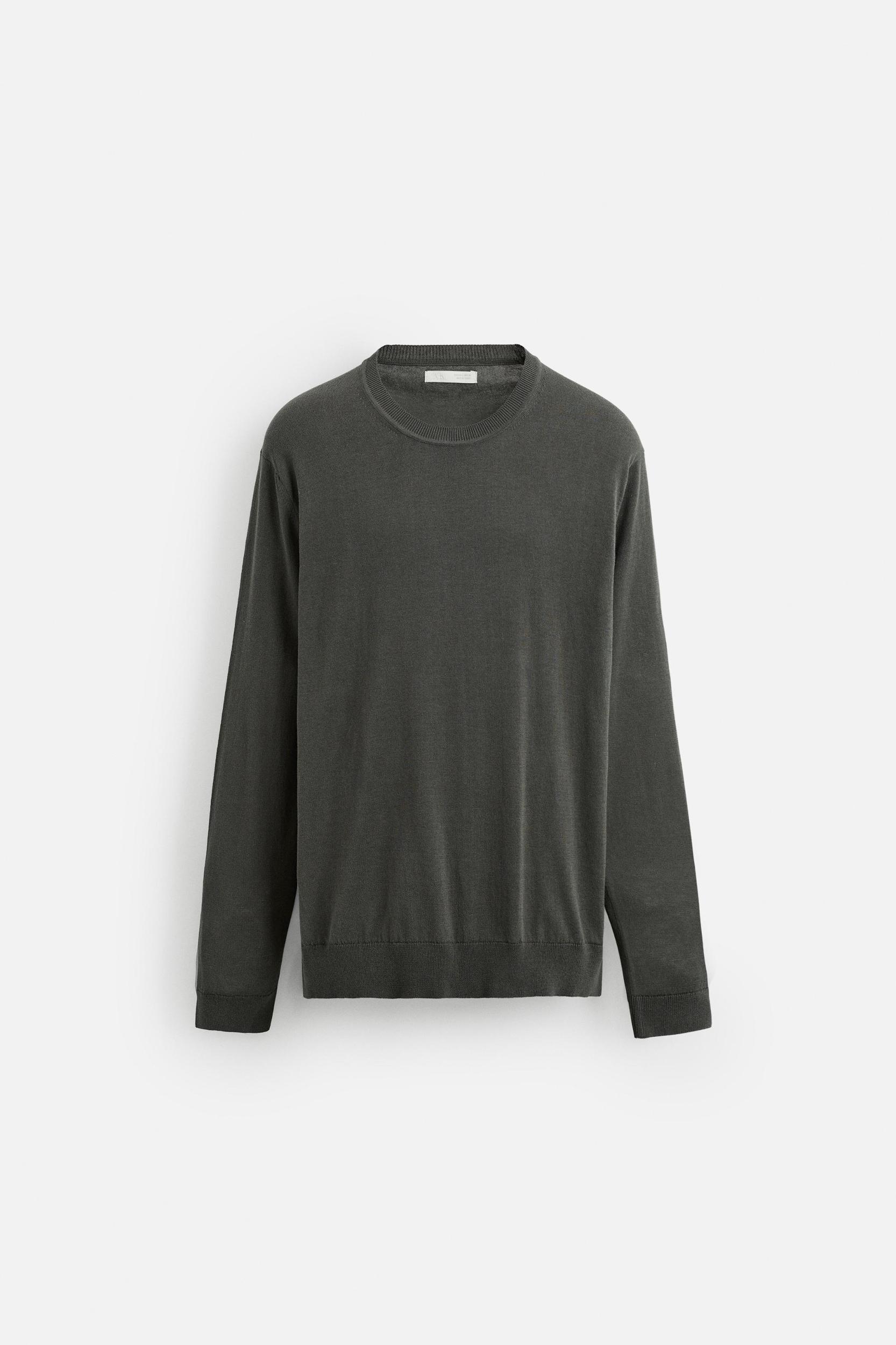 LIGHTWEIGHT COTTON SWEATER Product Image