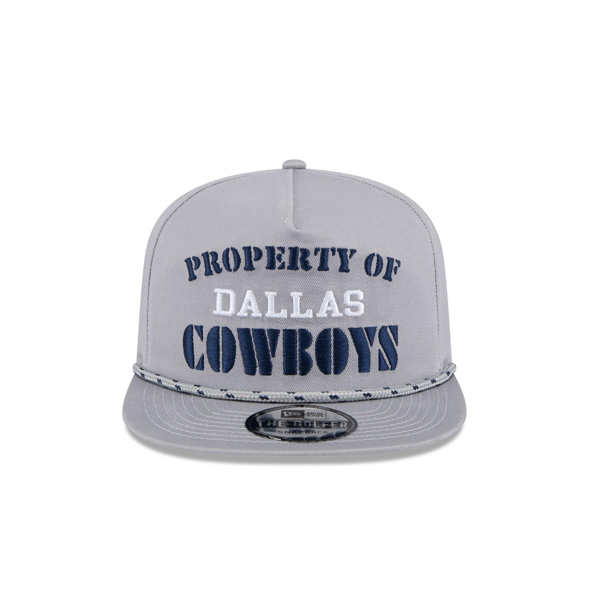 Dallas Cowboys Vintage Gray Rope Golfer Hat Male Product Image