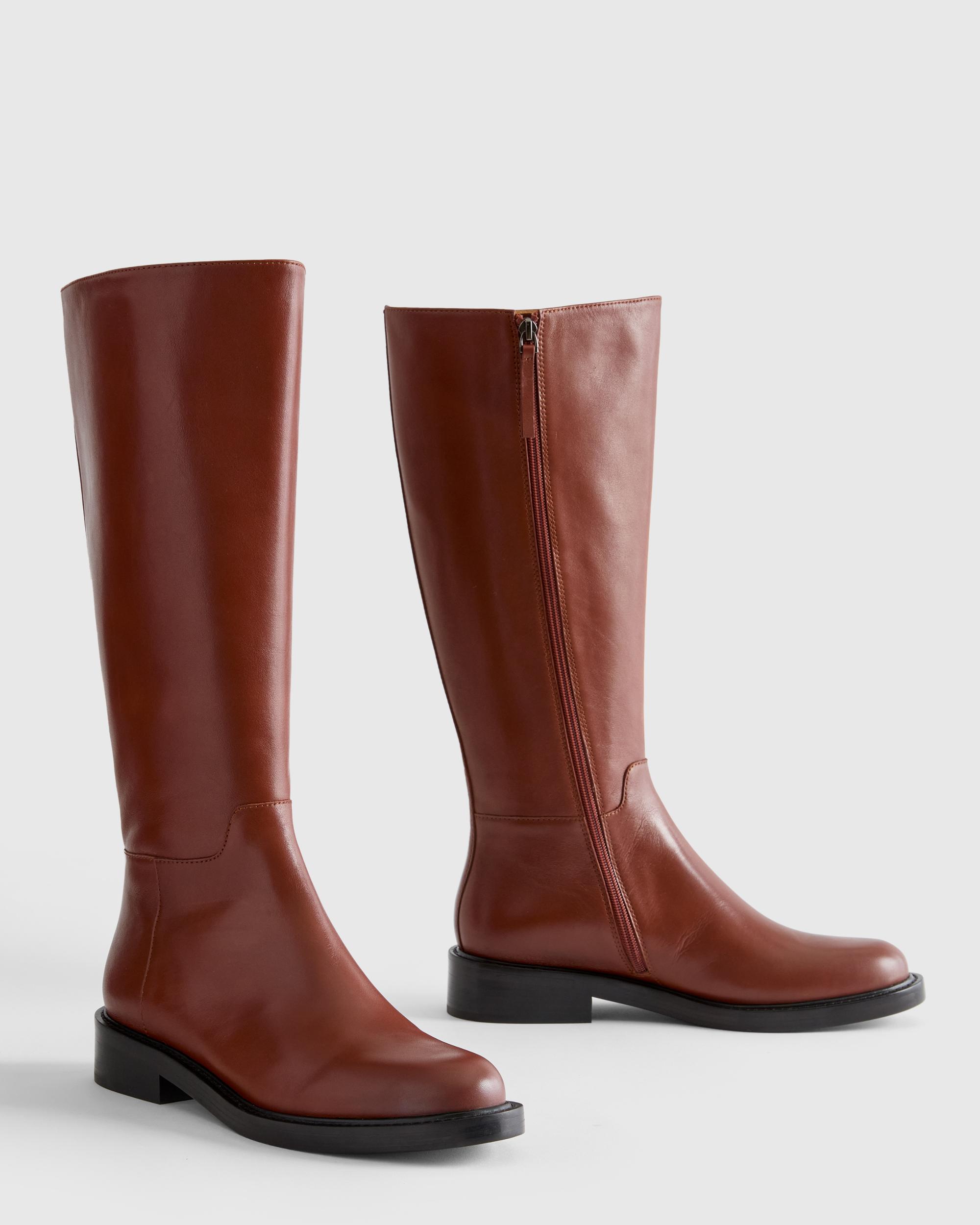 Quince | Women's Italian Leather Riding Boots Product Image