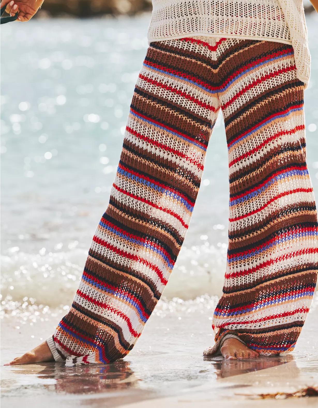 Aerie Crochet Party Pant Product Image