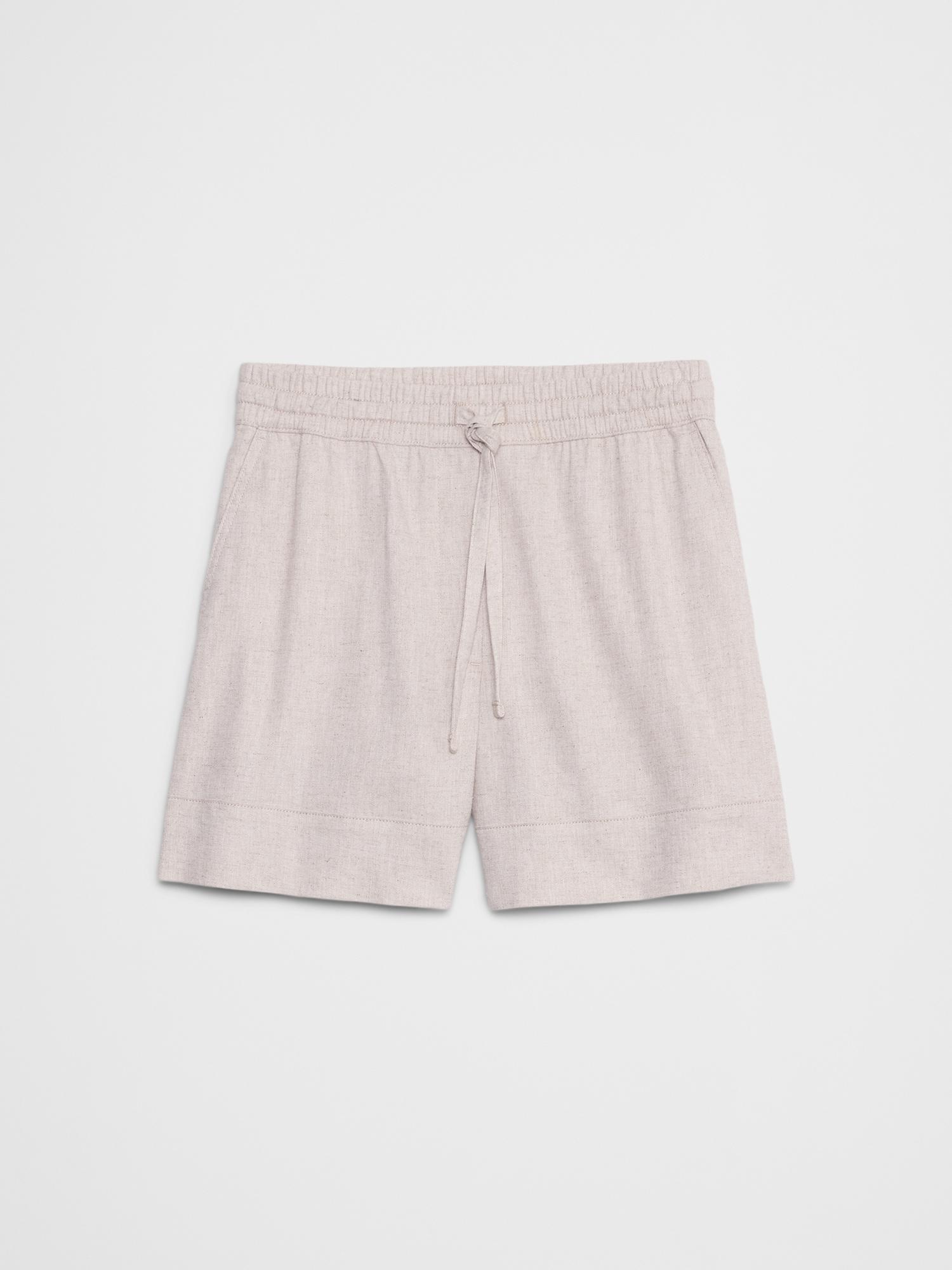 Linen-Blend Boxer Short Product Image