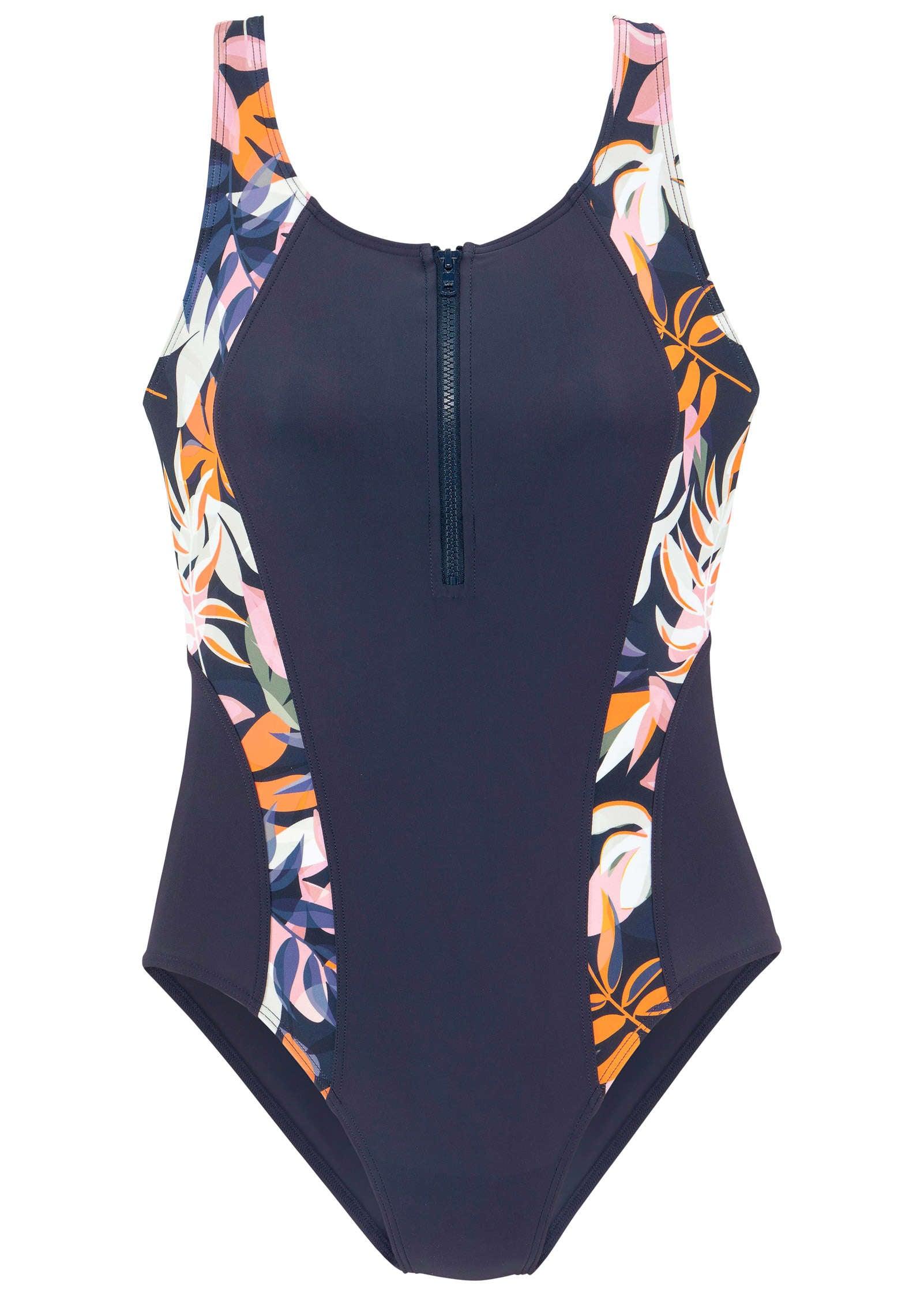 Midnight One-Piece - Navy Multi Product Image