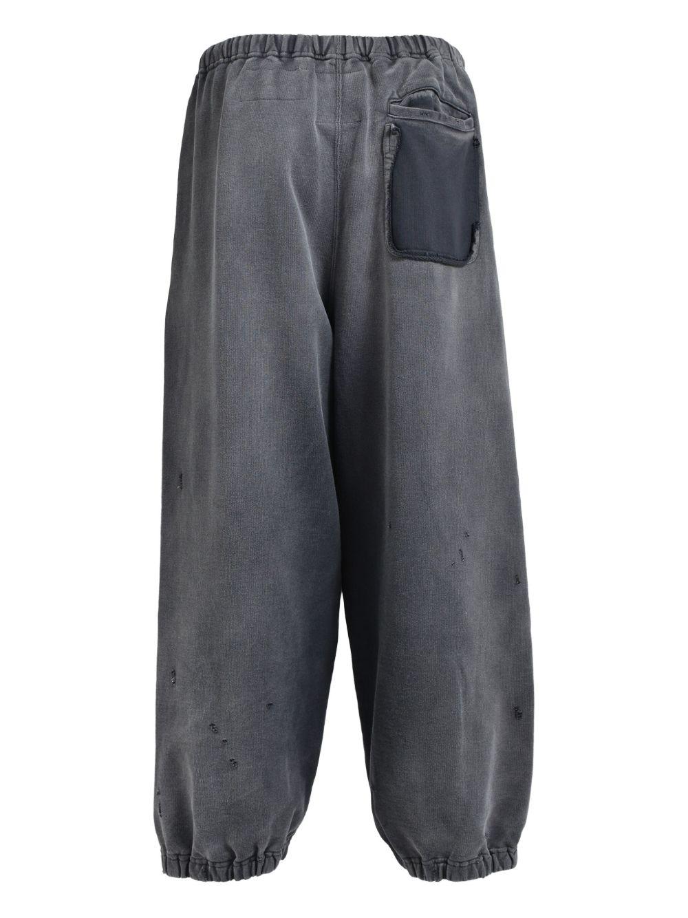 distress effect joggers Product Image