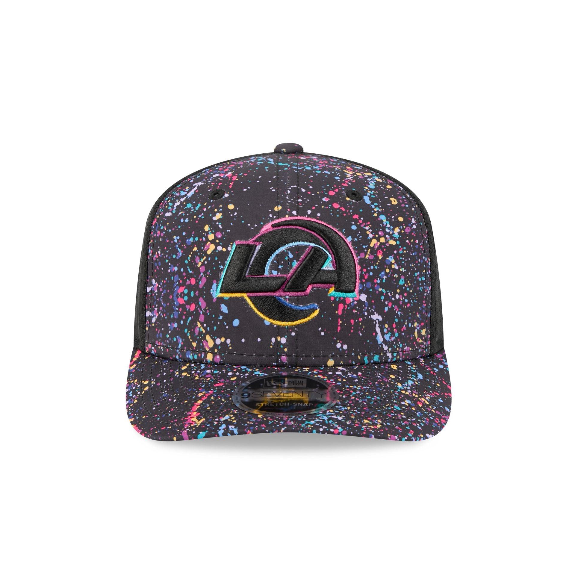 Los Angeles Rams 2025 Crucial Catch 9SEVENTY Trucker Hat Male Product Image