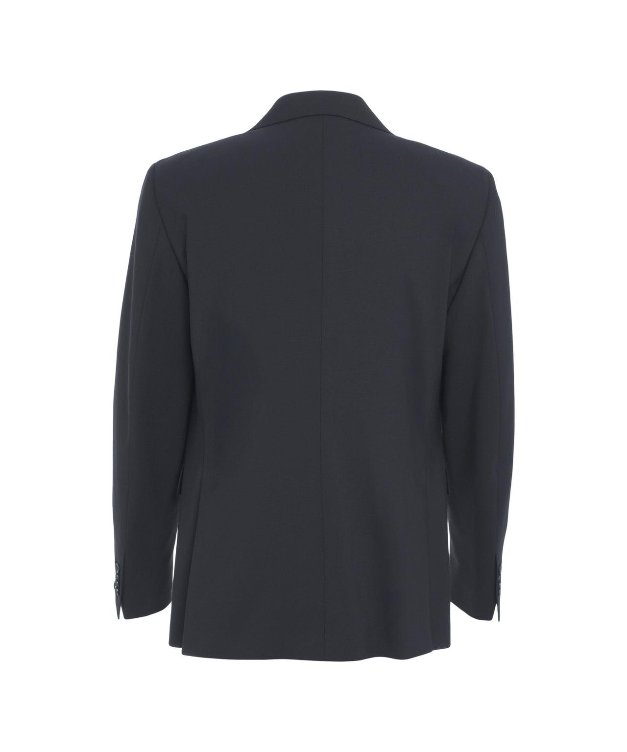 Virgin wool single-breasted suit Product Image
