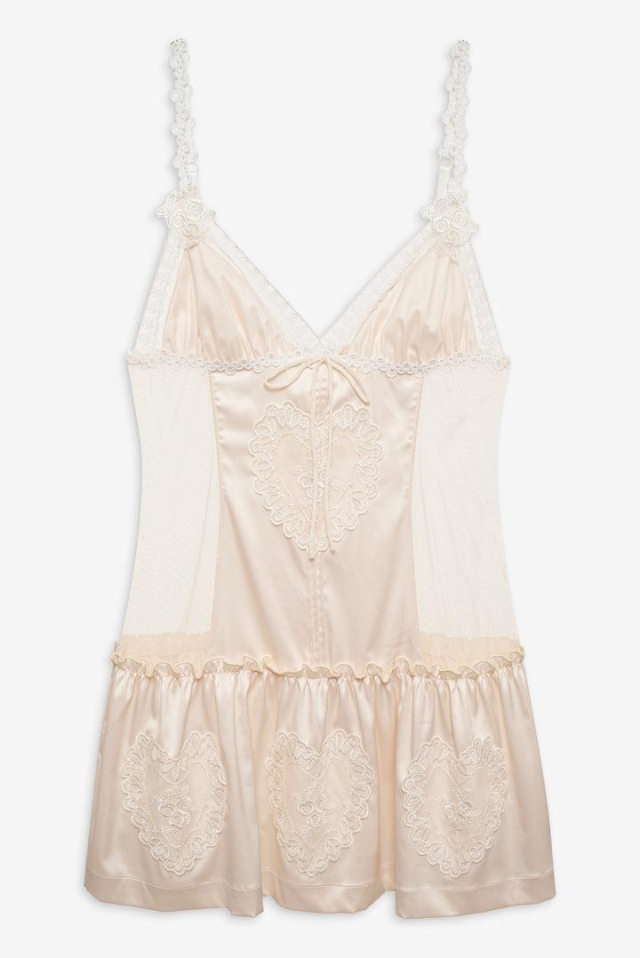 Vintage Embroidery Slip — White Product Image