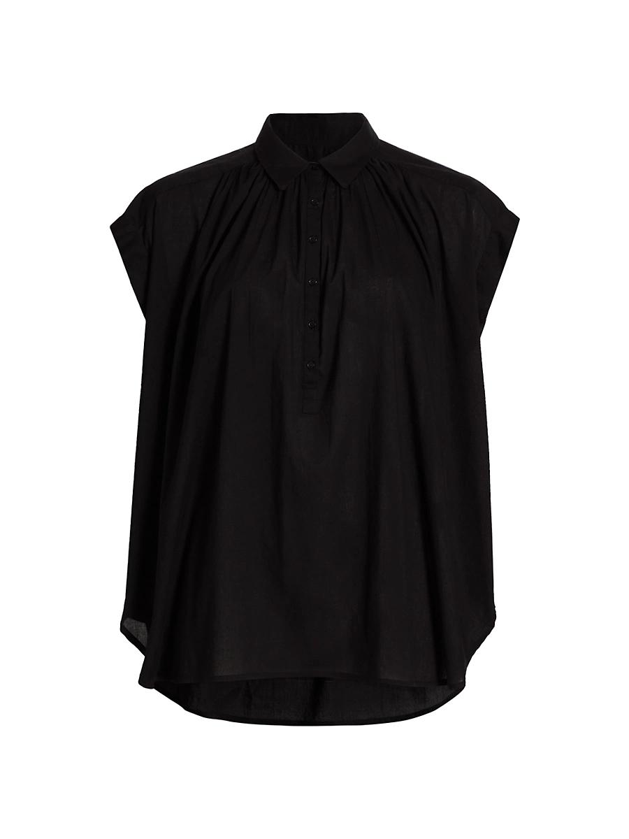 Womens Normandy Pleated Blouse Product Image