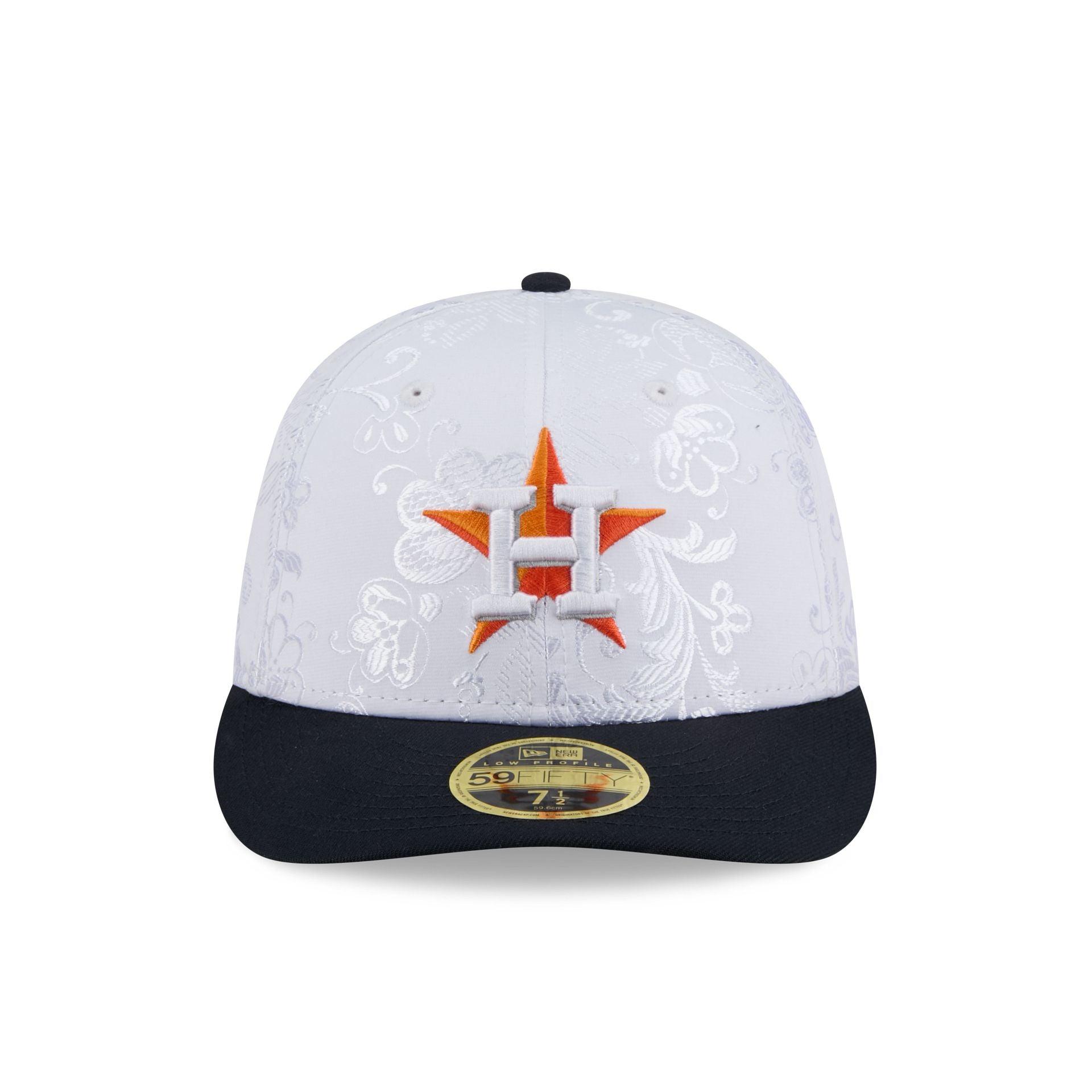 Houston Astros Floral Shine Low Profile 59FIFTY Fitted Hat Male Product Image