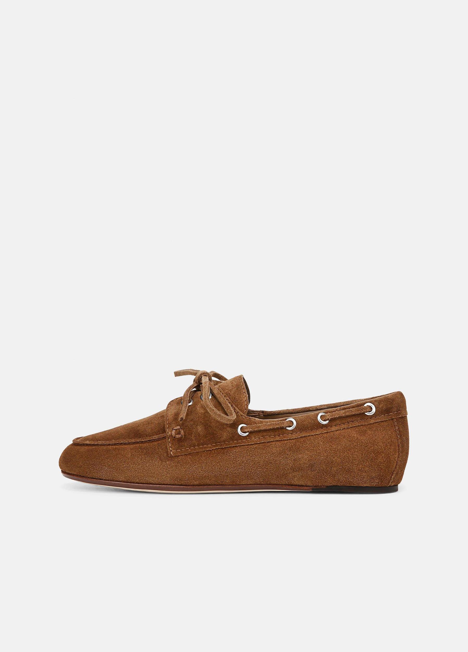 Marin Suede Lace-Up Loafer Product Image