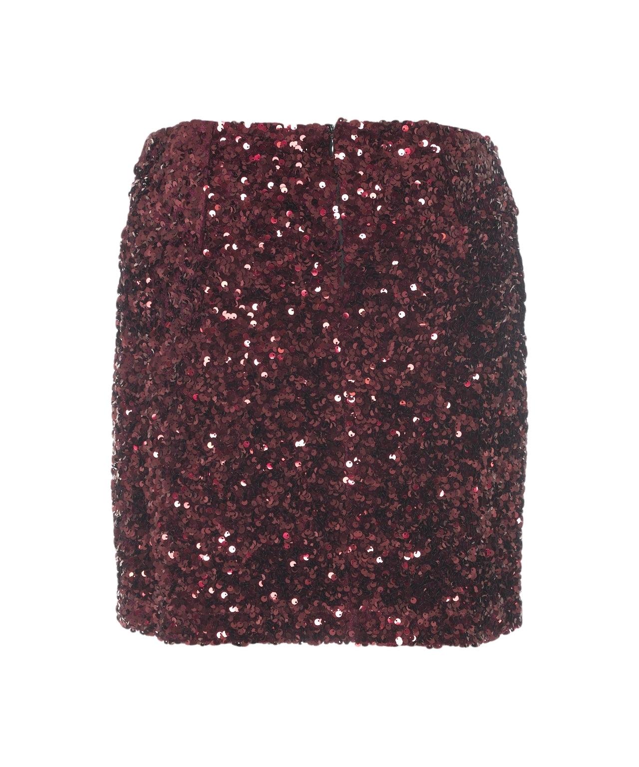 Mini Skirt with Sequins Product Image