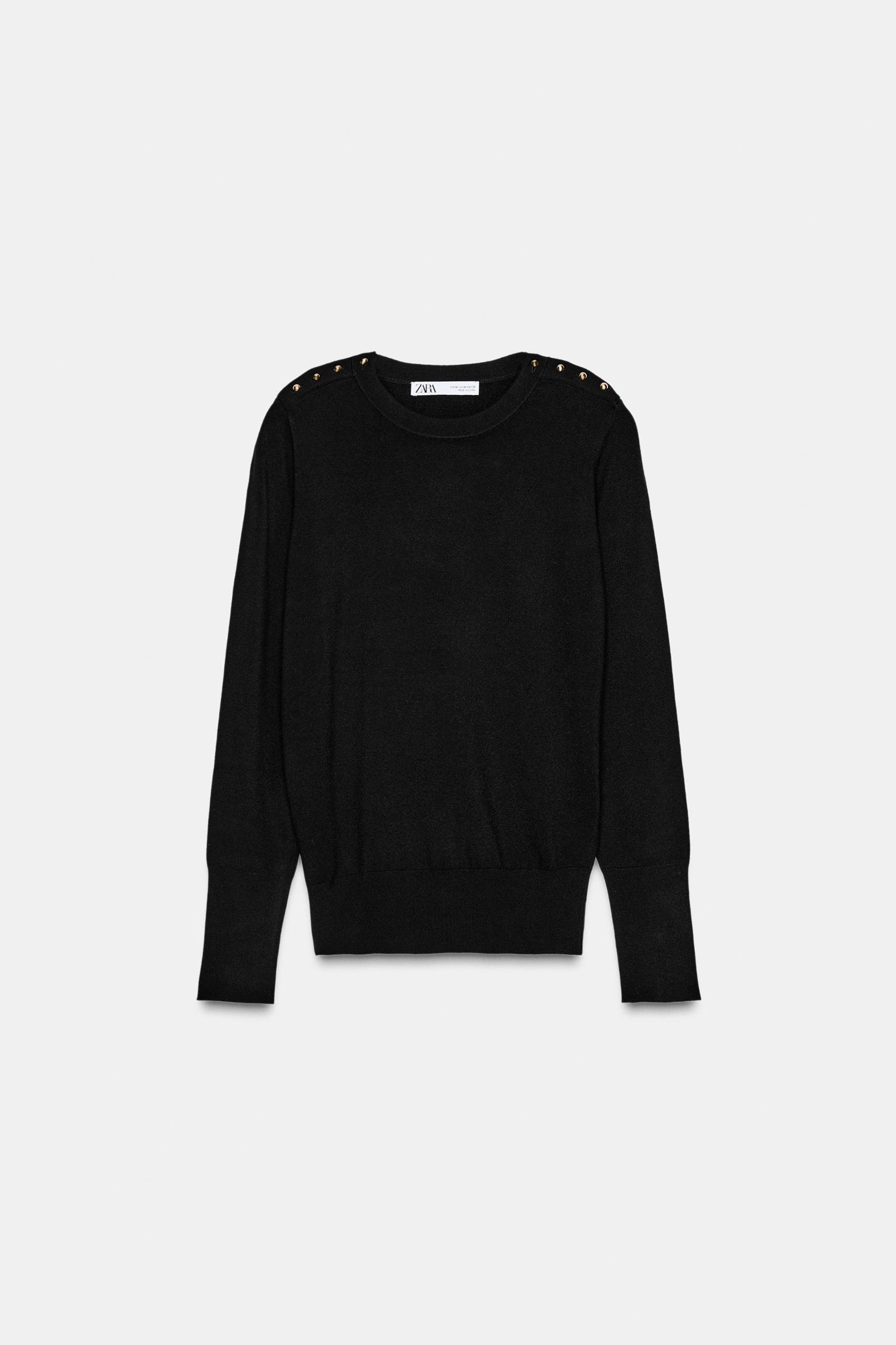 BUTTON KNIT JUMPER Product Image