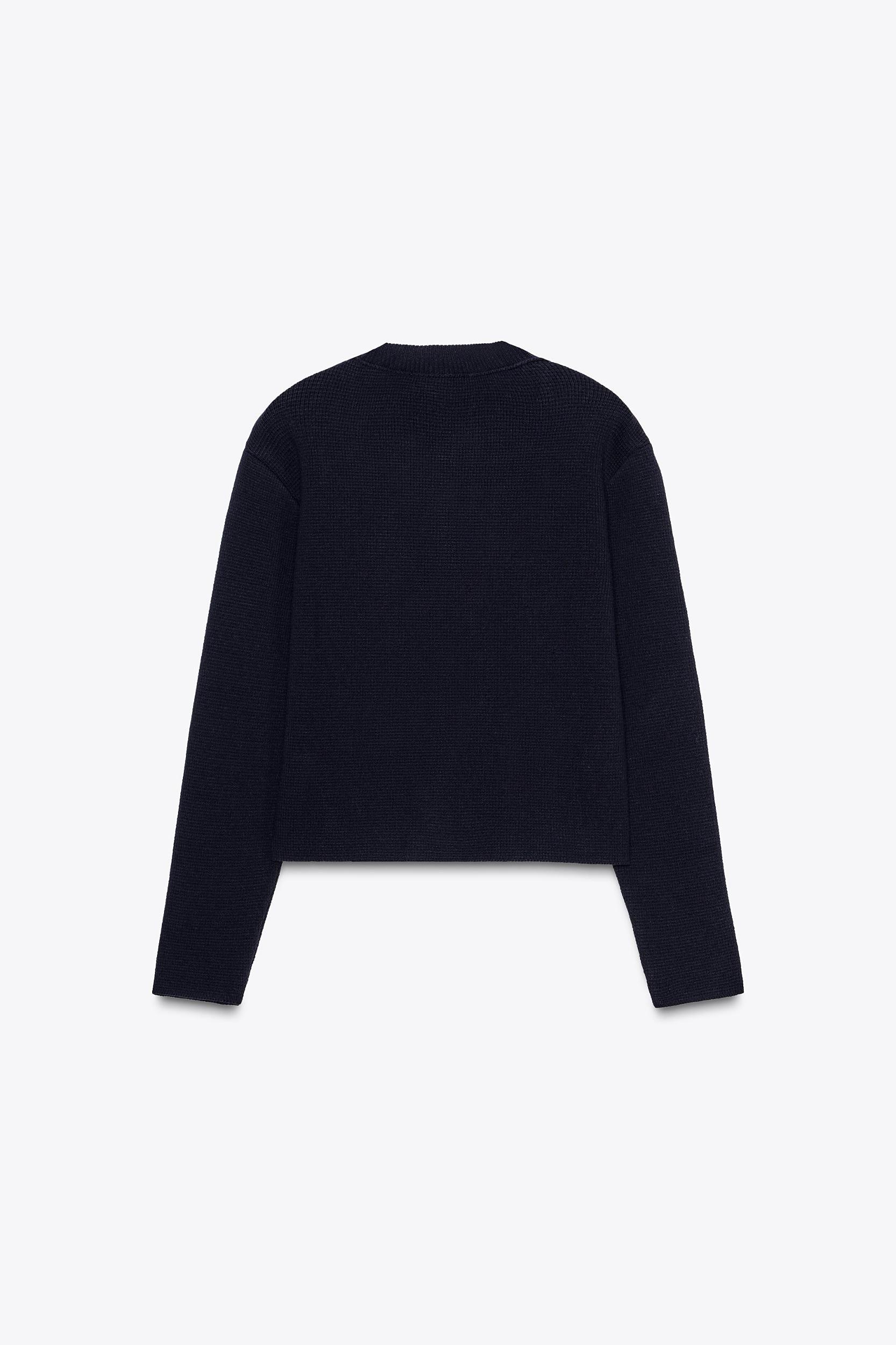 GOLDEN BUTTON KNIT CARDIGAN Product Image