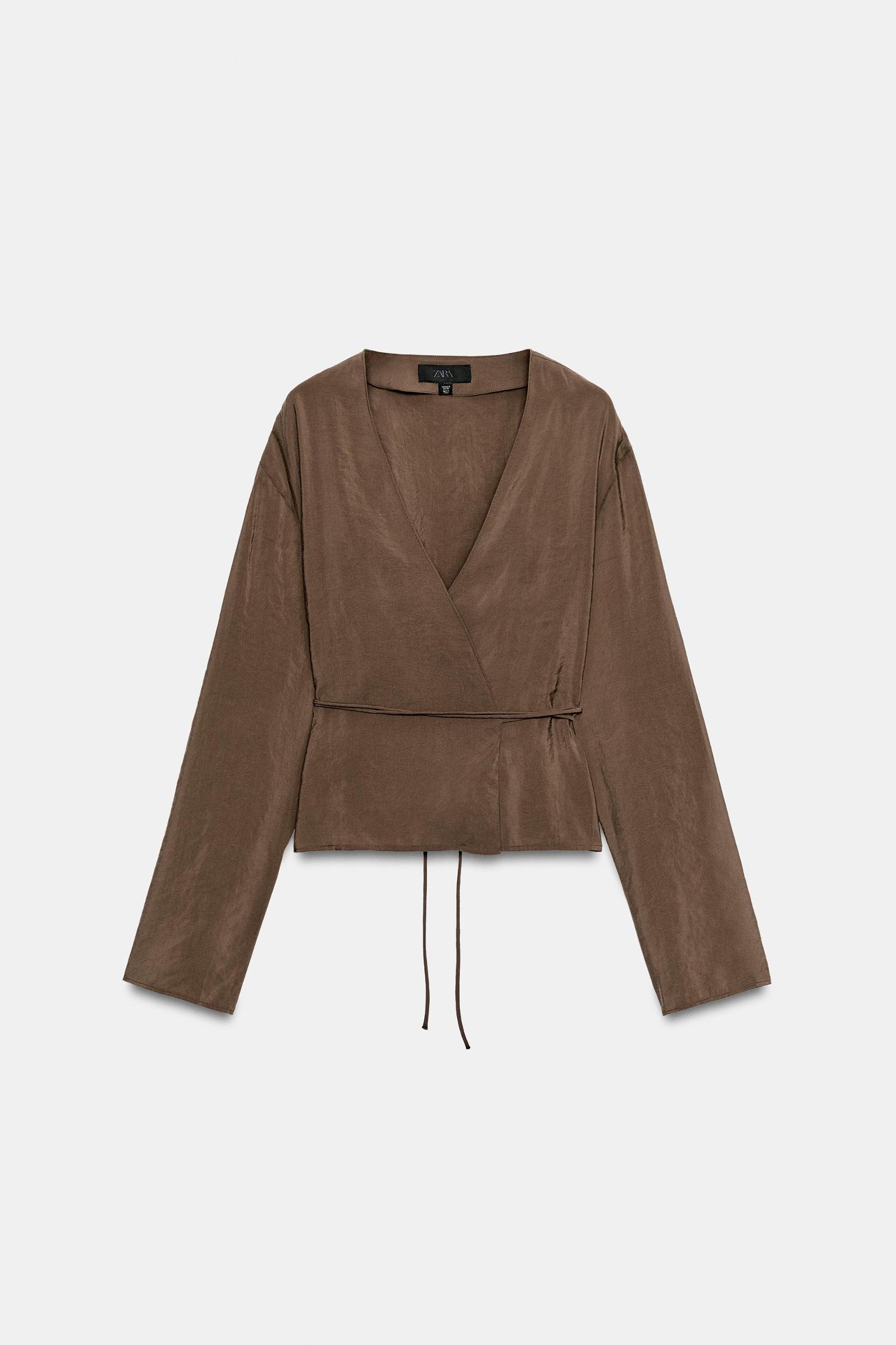 TIED KIMONO SHIRT Product Image