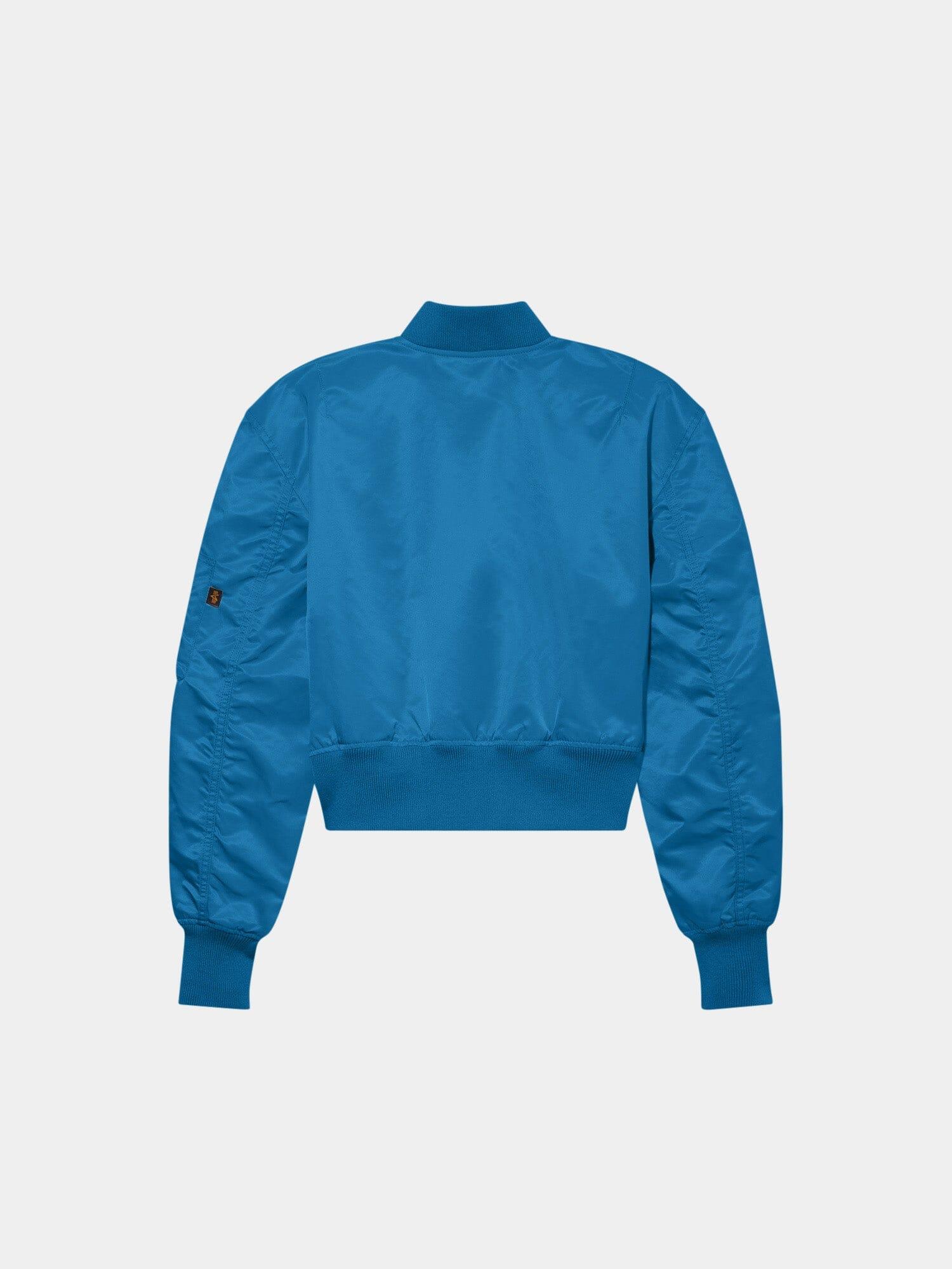 L-2B CROPPED GEN II BOMBER JACKET WOMENS - BLUE GRAY / M Product Image