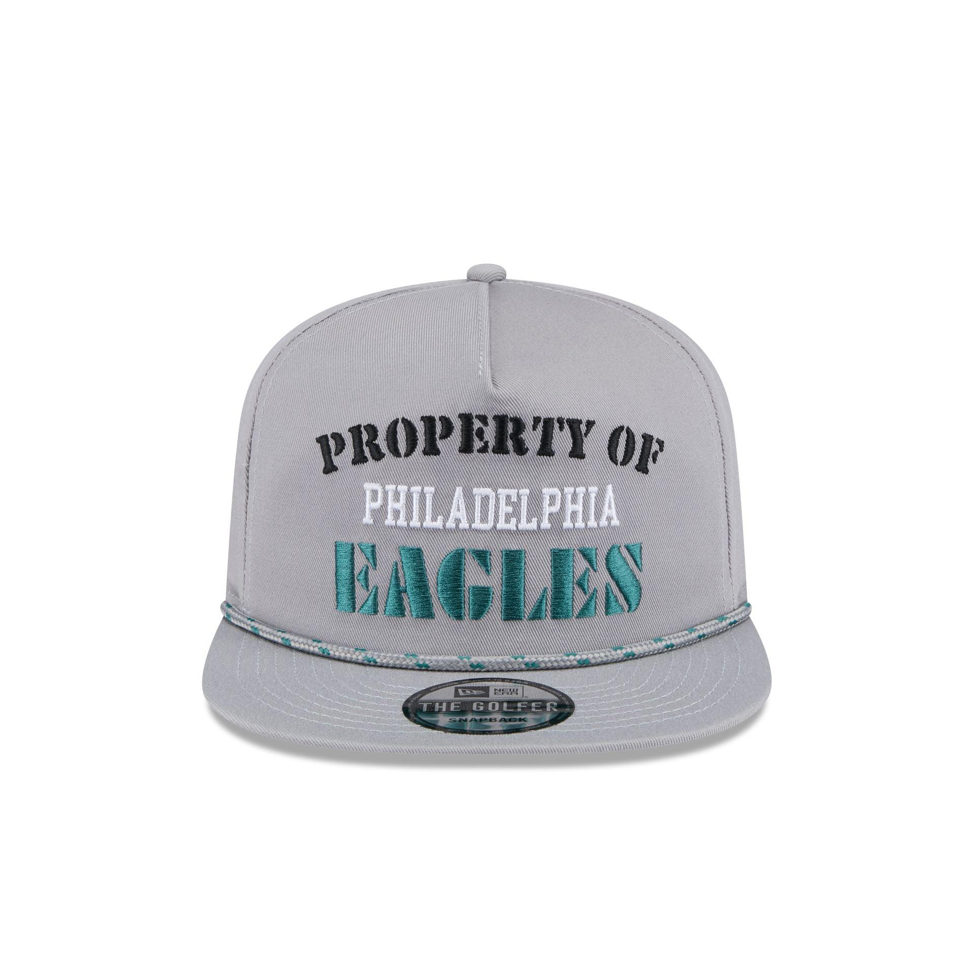 Philadelphia Eagles Vintage Gray Rope Golfer Hat Male Product Image