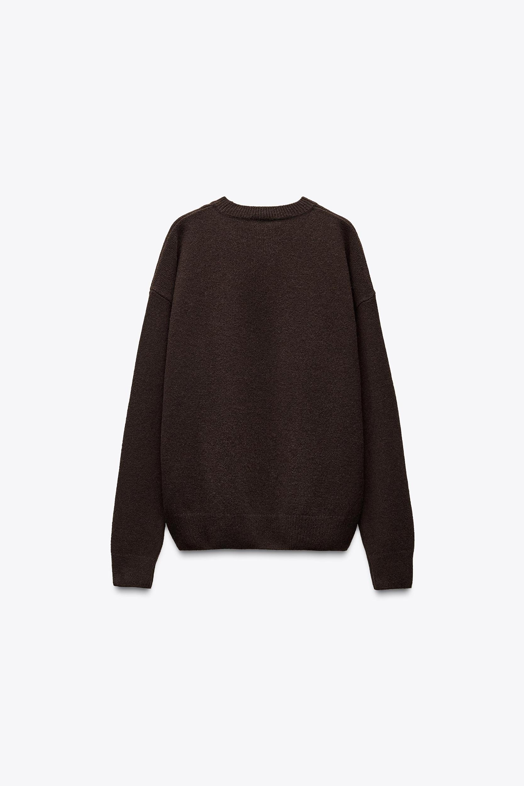 BASIC CASHMERE AND WOOL SWEATER Product Image