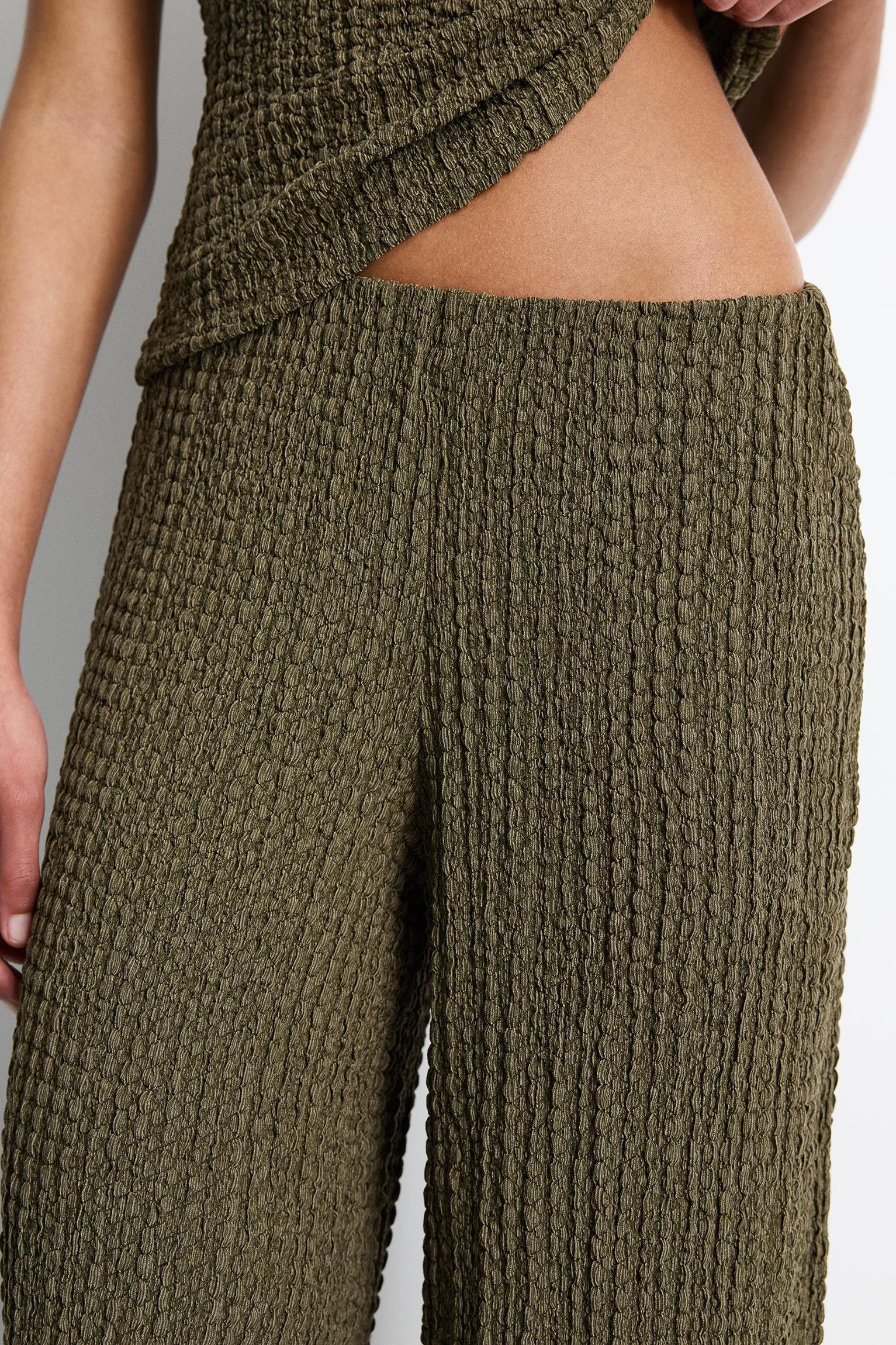 Creased-effect pants Product Image