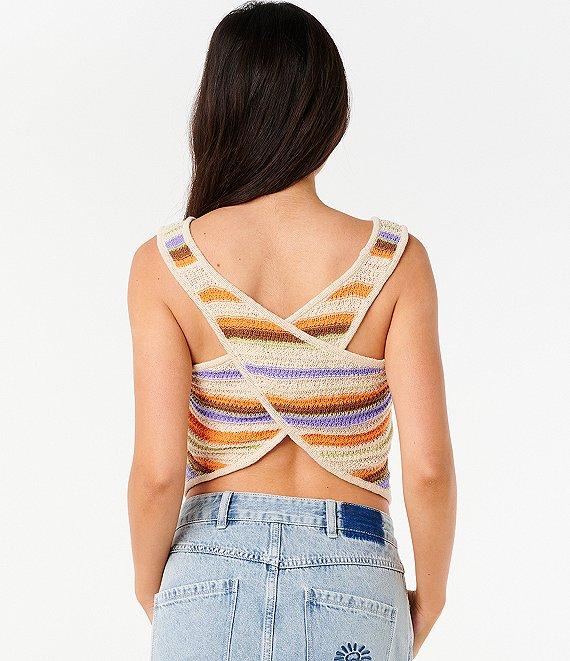 Rip Curl Cala Nights Sleeveless Cropped Tank Top Product Image