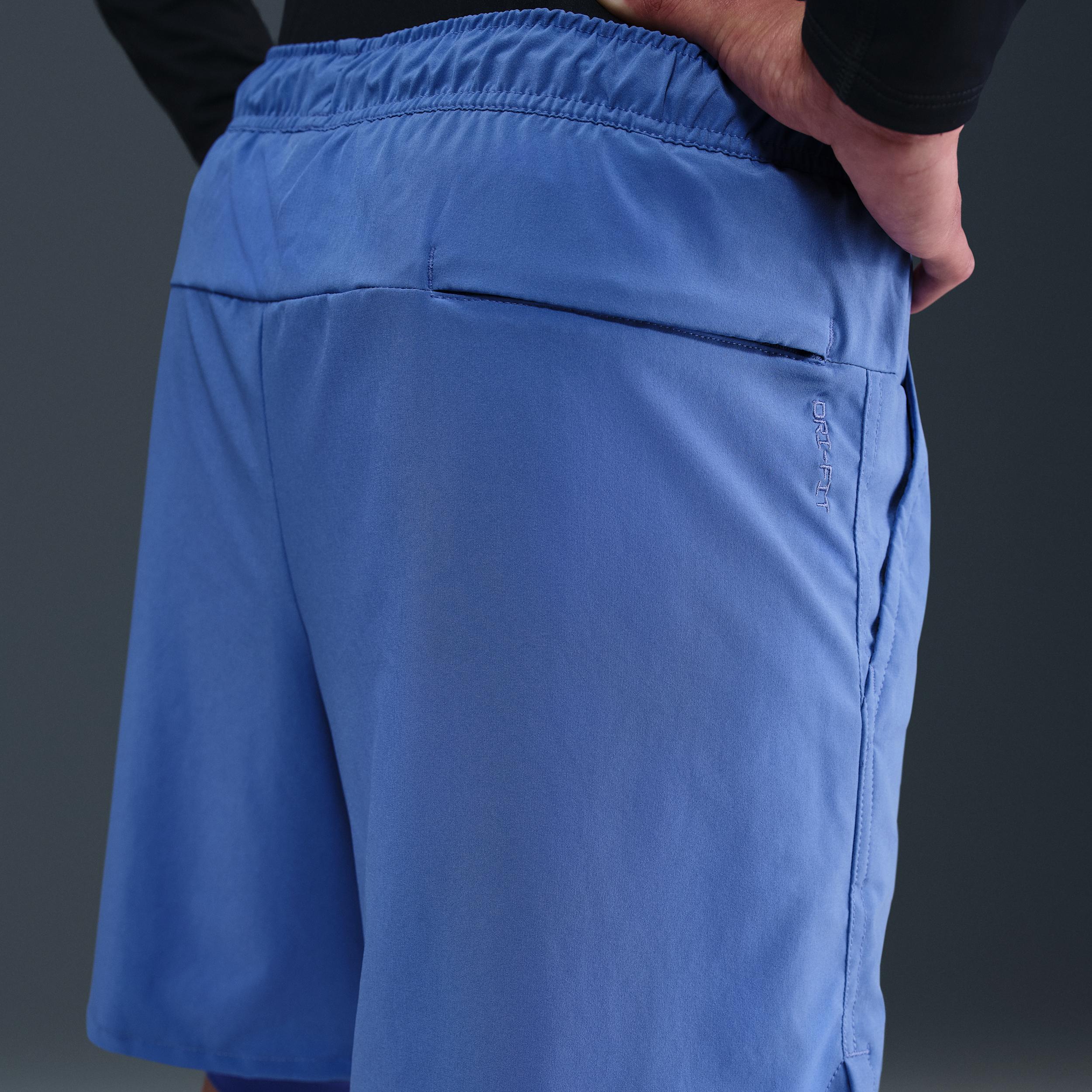 Nike Mens Unlimited Dri-FIT 7 2-in-1 Versatile Shorts | DV9334-411 Product Image