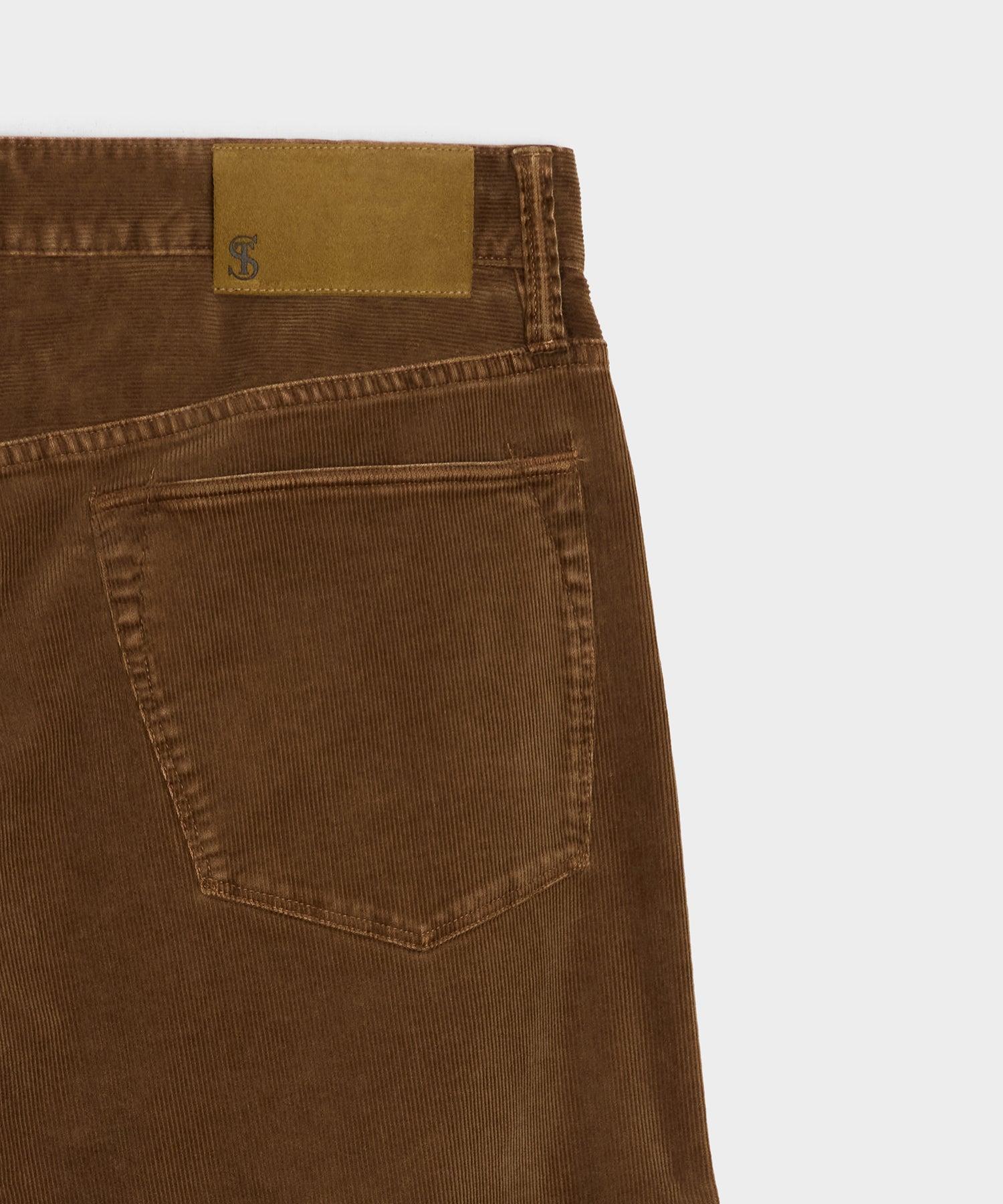 Straight 5-Pocket Corduroy Pant Product Image