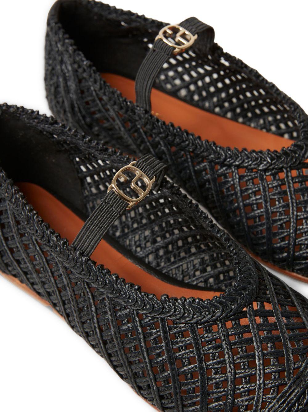 leather ballet flats Product Image