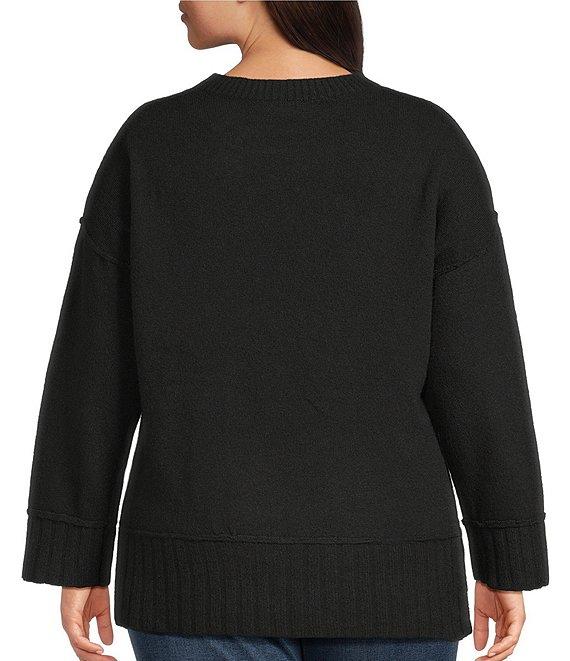 Westbound Plus Wool Blend Long Sleeve Crew Neck Sweater Product Image