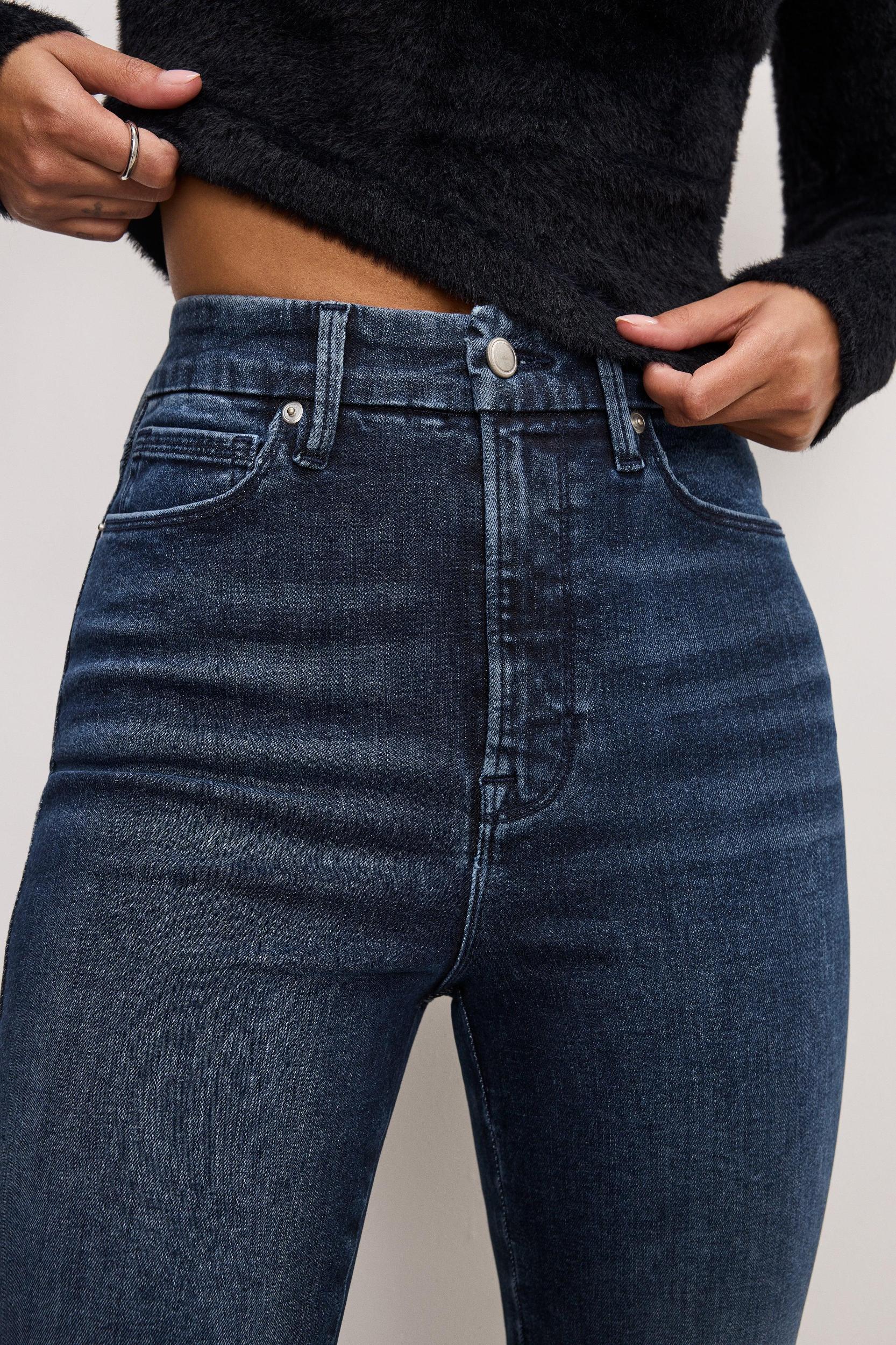 ALWAYS FITS GOOD CURVE STRAIGHT JEANS | INDIGO744 Product Image