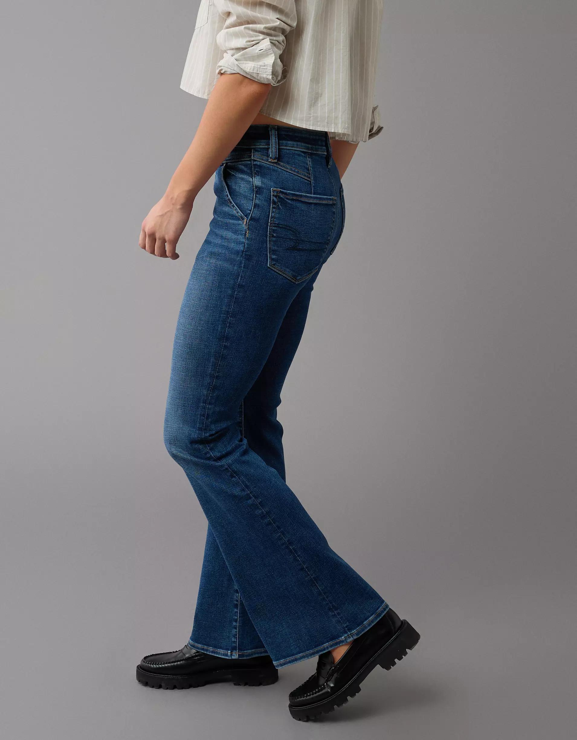 AE Next Level Super High-Waisted Flare Jean Product Image