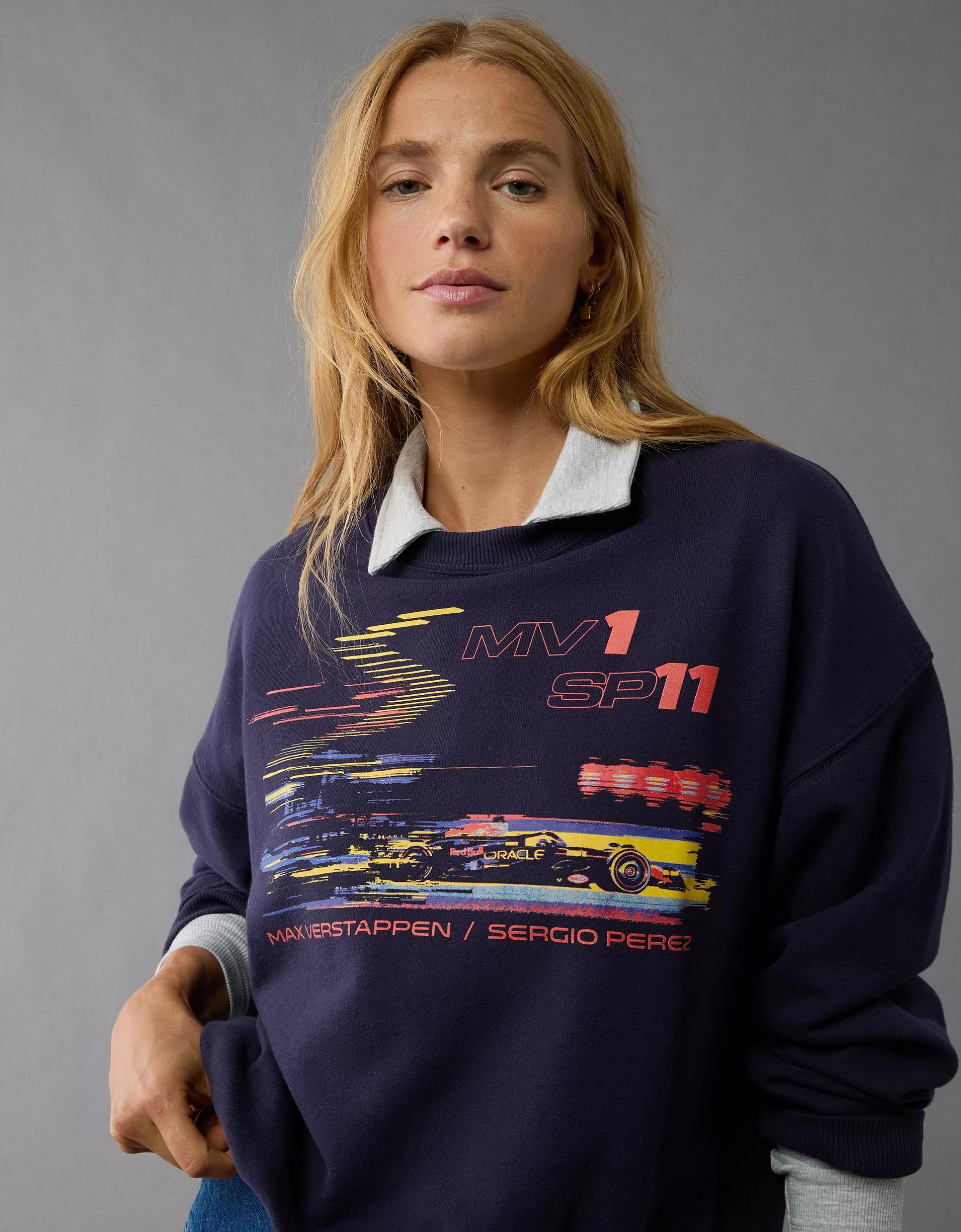 Oracle Red Bull Racing x AE Relaxed Crew Neck Sweatshirt Product Image