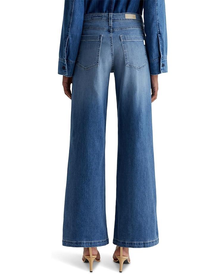 Stella Mid Rise Ankle Palazzo Jeans in Aries Product Image