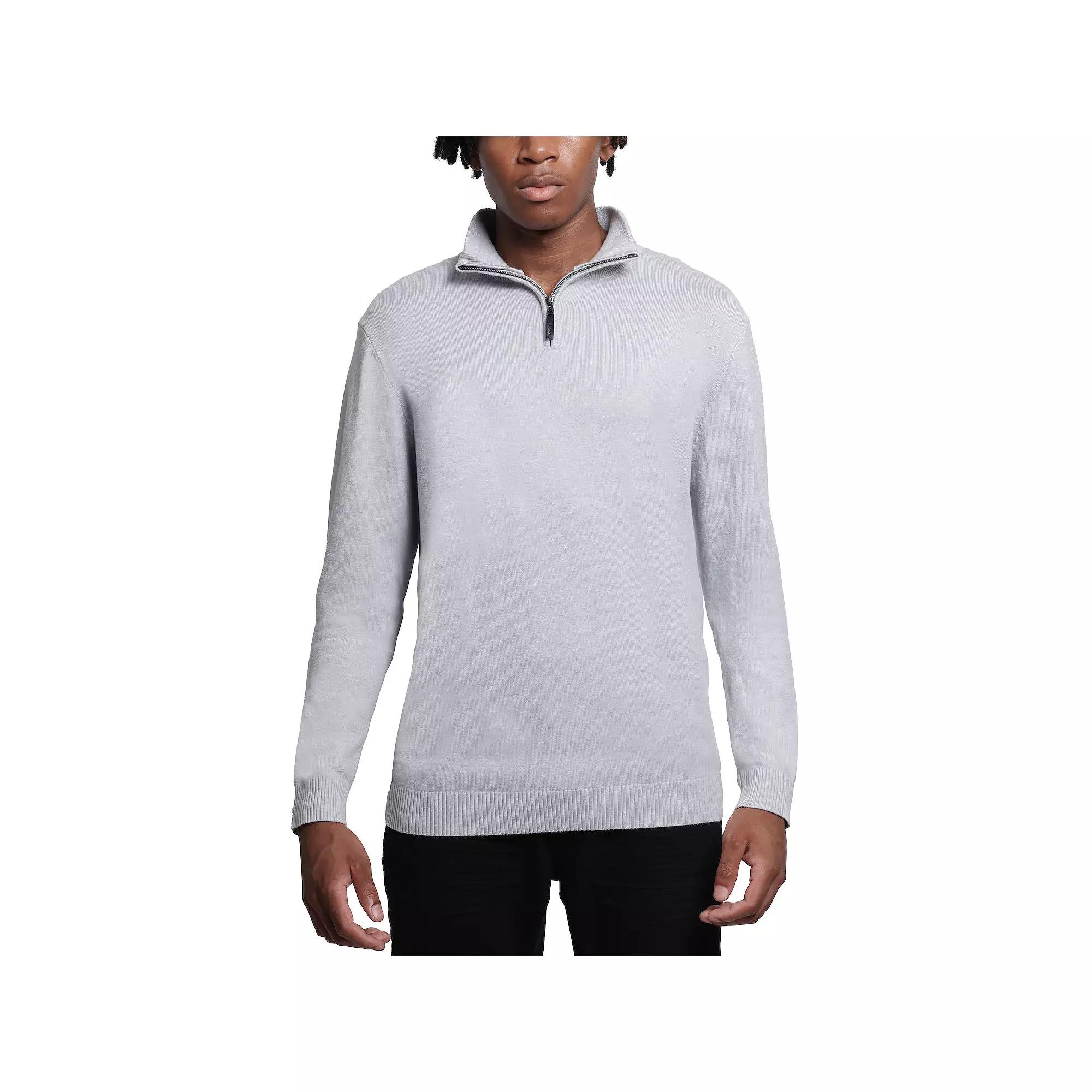 Men's Xray Quarter Zip Mockneck Sweater,  Product Image