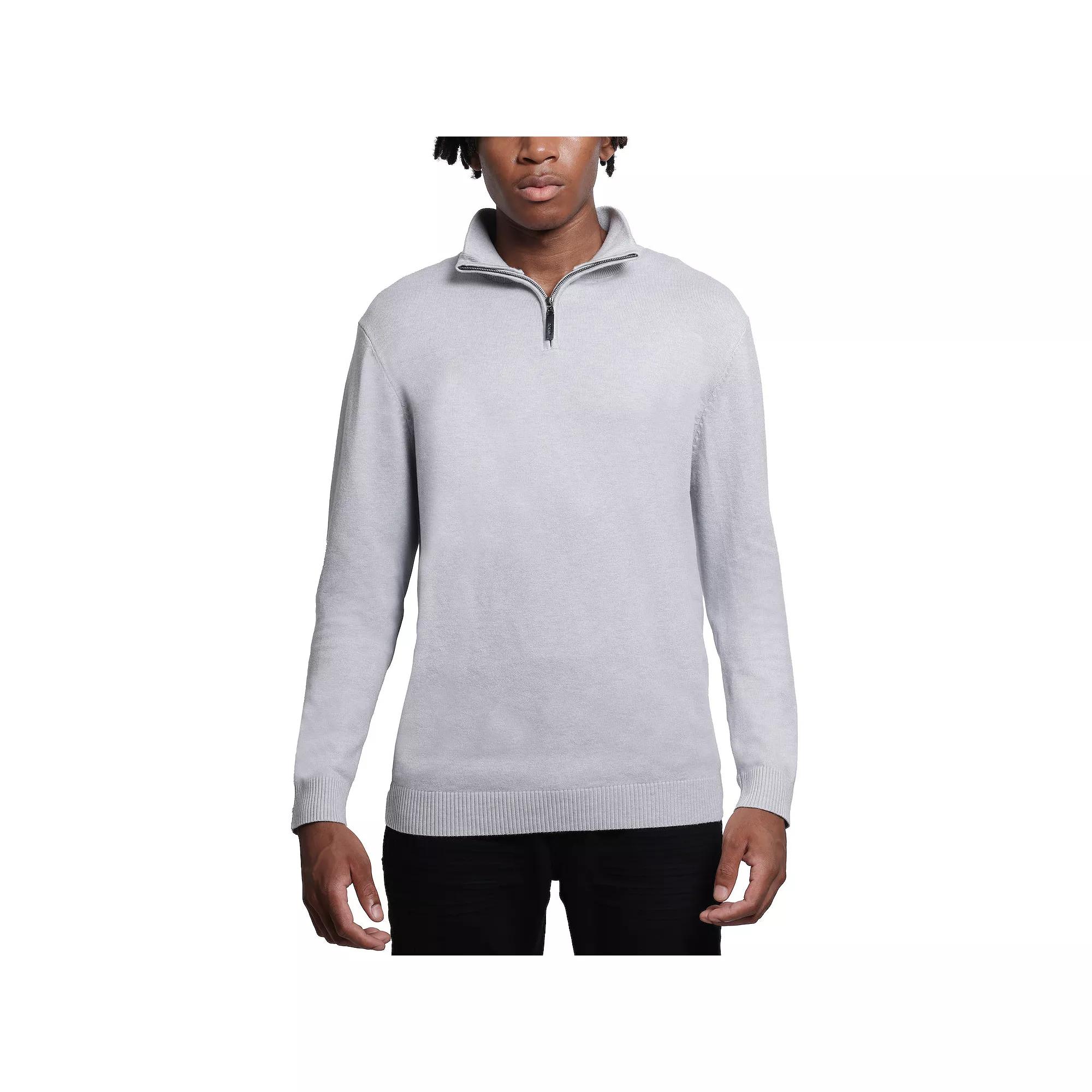 Men's Xray Quarter Zip Mockneck Sweater,  Product Image