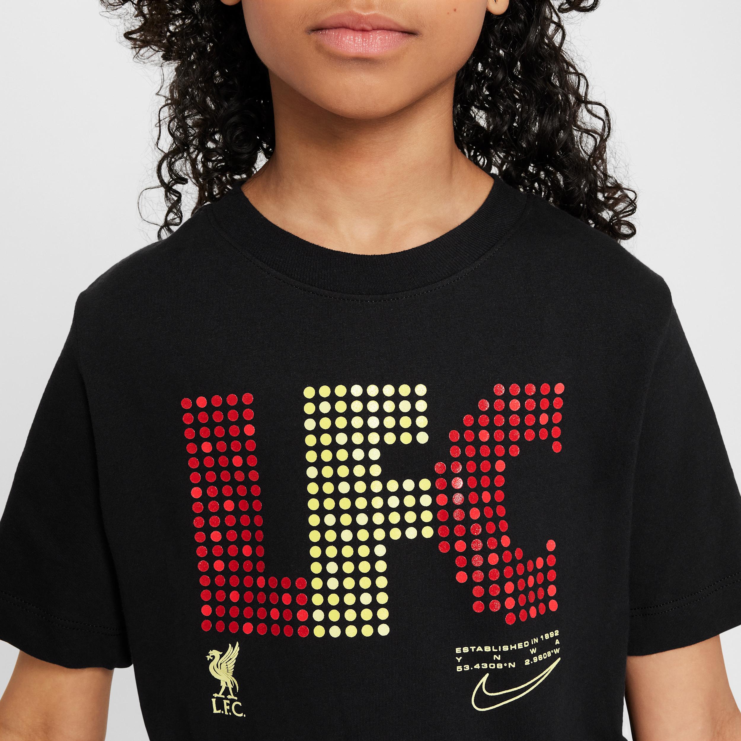 Liverpool FC Big Kids Nike Soccer T-Shirt | FZ0324-010 Product Image