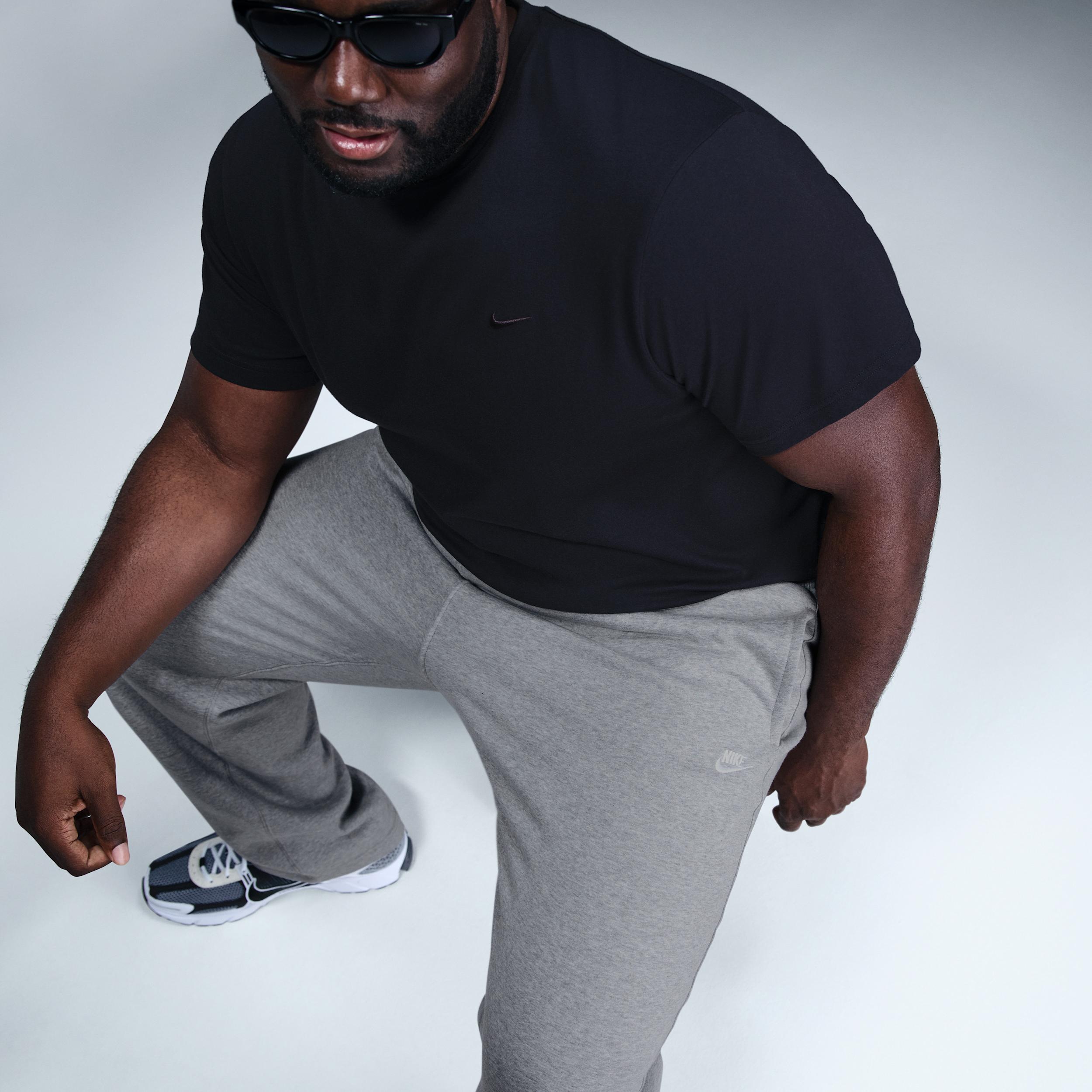 Nike Mens Club Open-Hem Fleece Pants | FN3730-063 Product Image