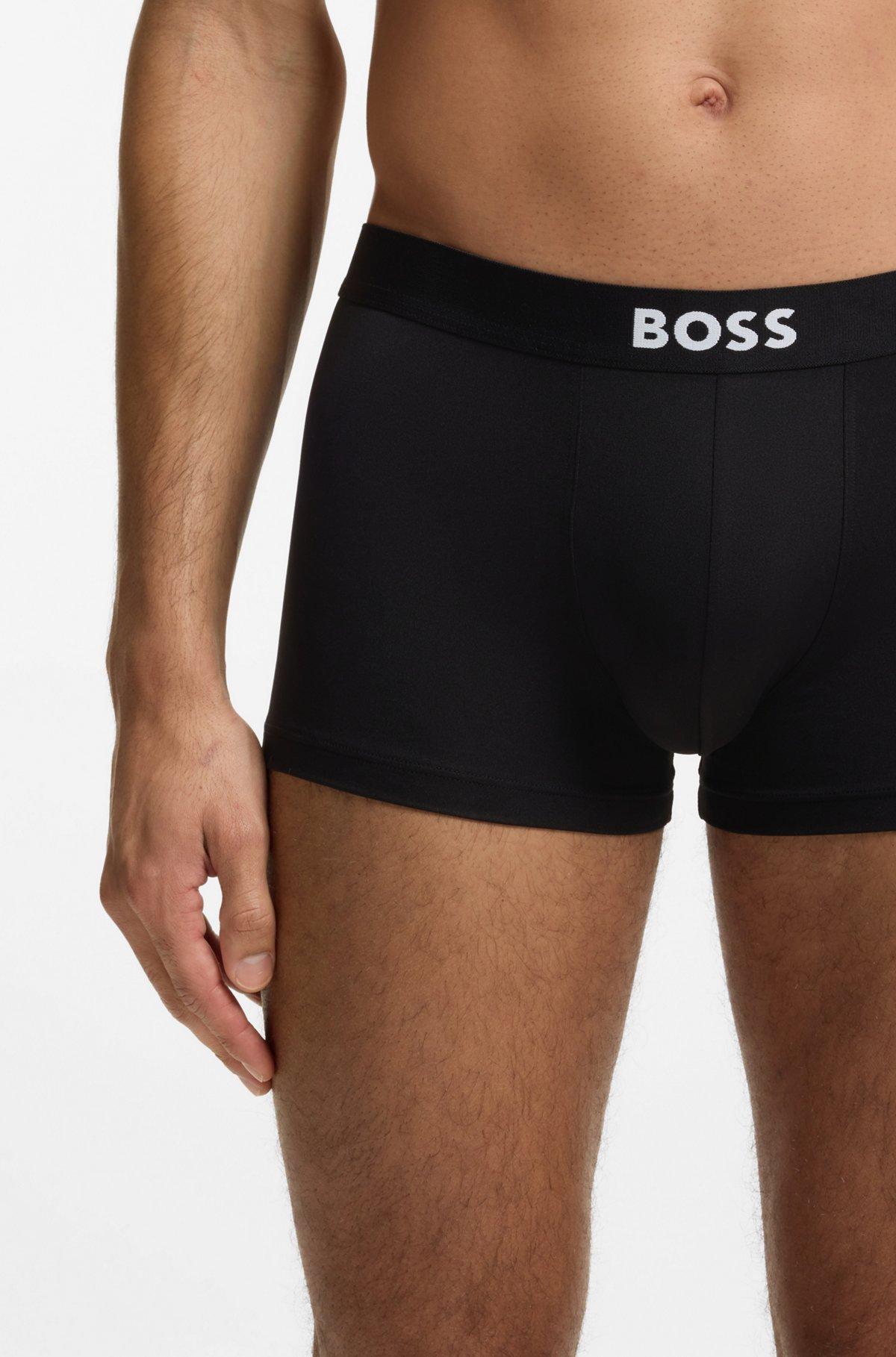 Three-pack of stretch-microfibre trunks Product Image