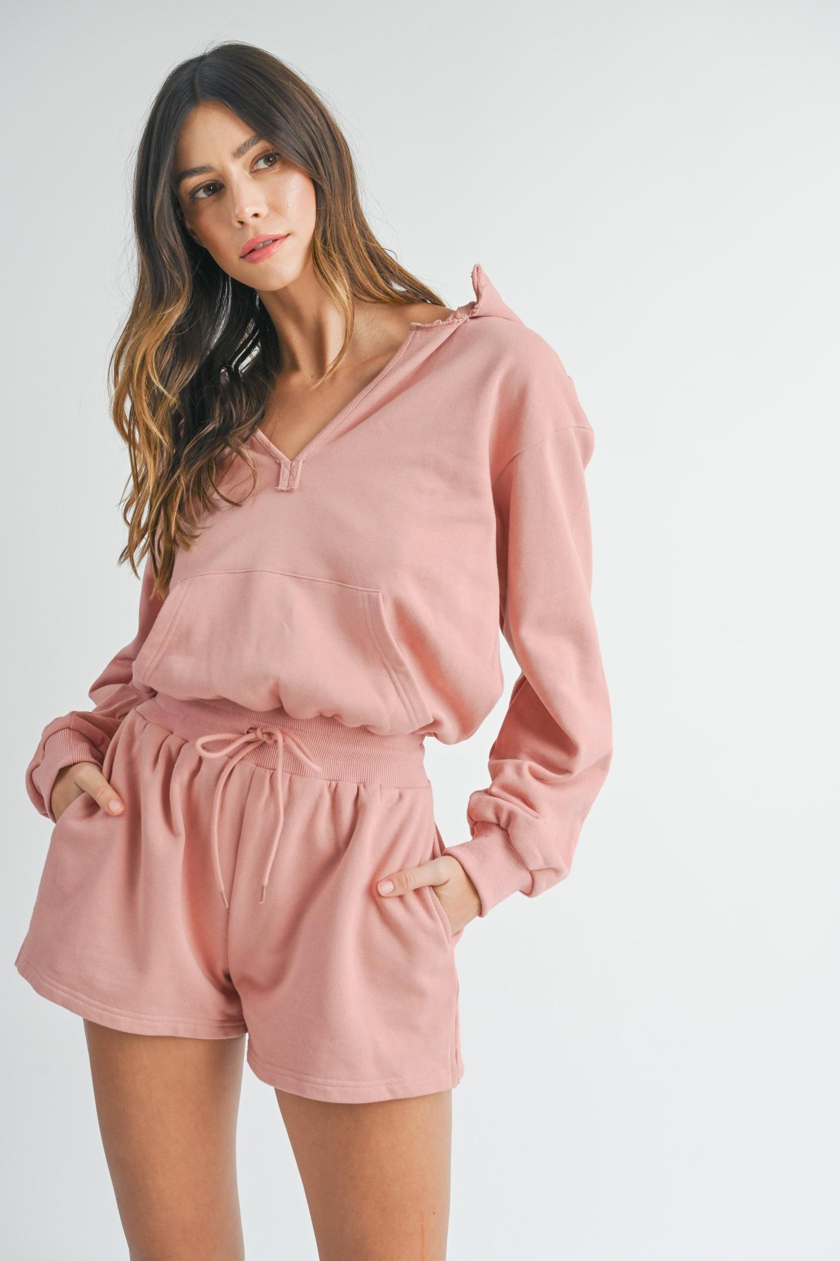 Cotton Hooded Romper Product Image