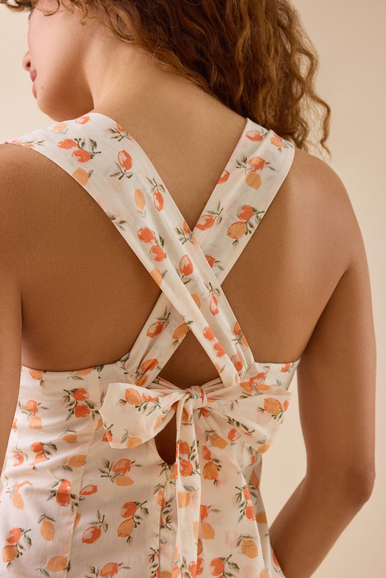 Léa Fruit Mini Dress Product Image