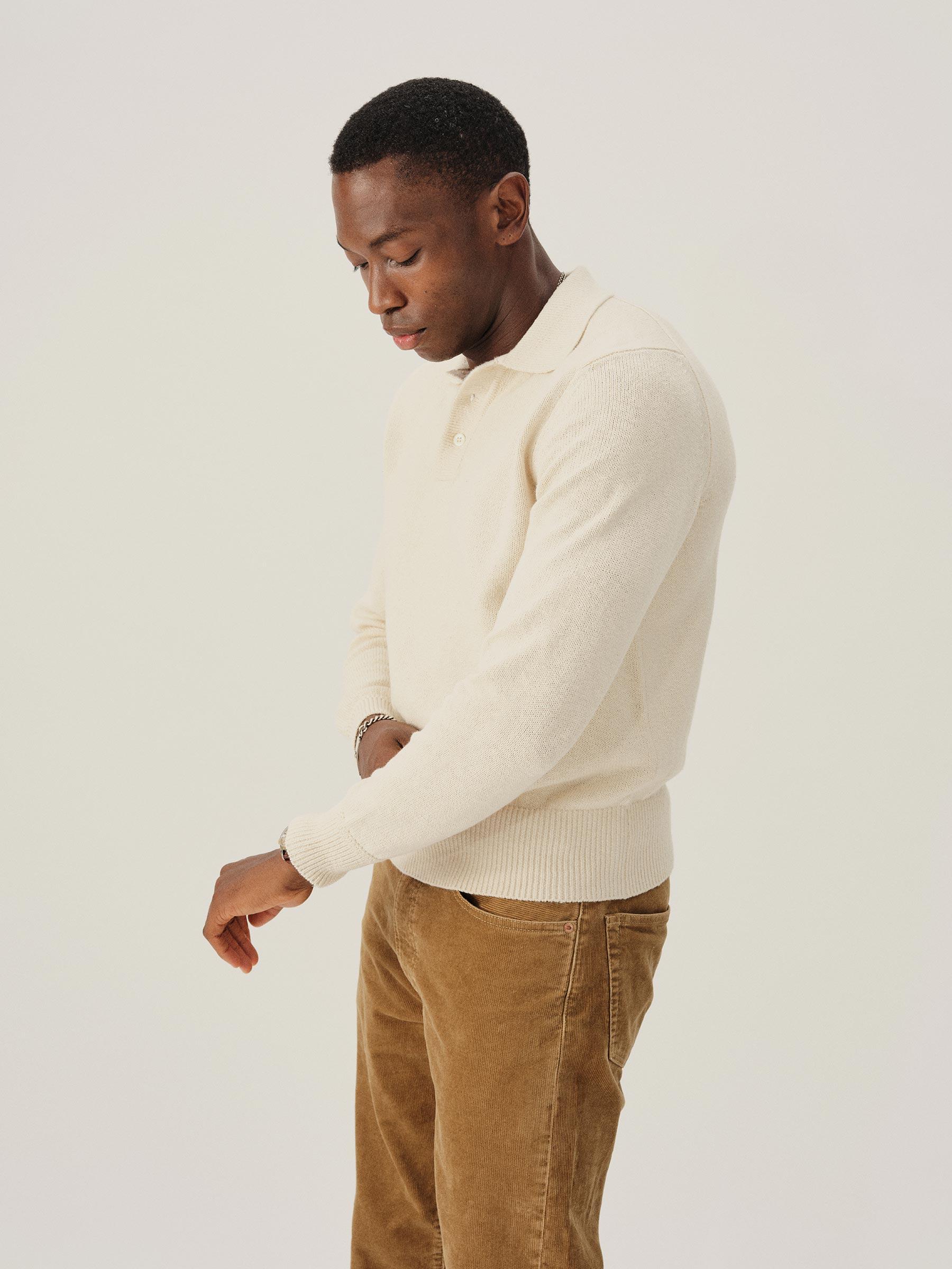 Sand Dollar Seafarer Cotton Rugby Polo Product Image