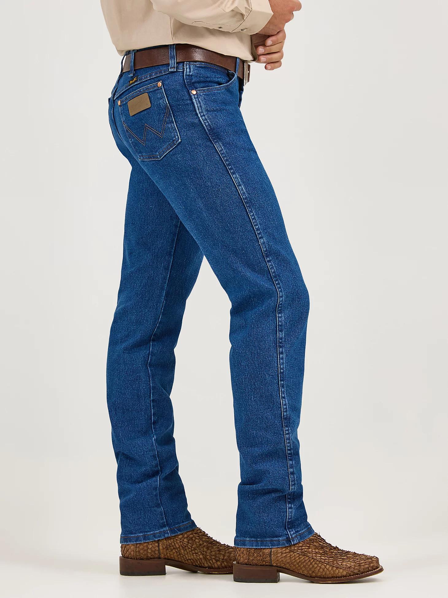 Wrangler® Cowboy Cut® Original Fit Active Flex Jeans | Men's JEANS | Wrangler® Product Image